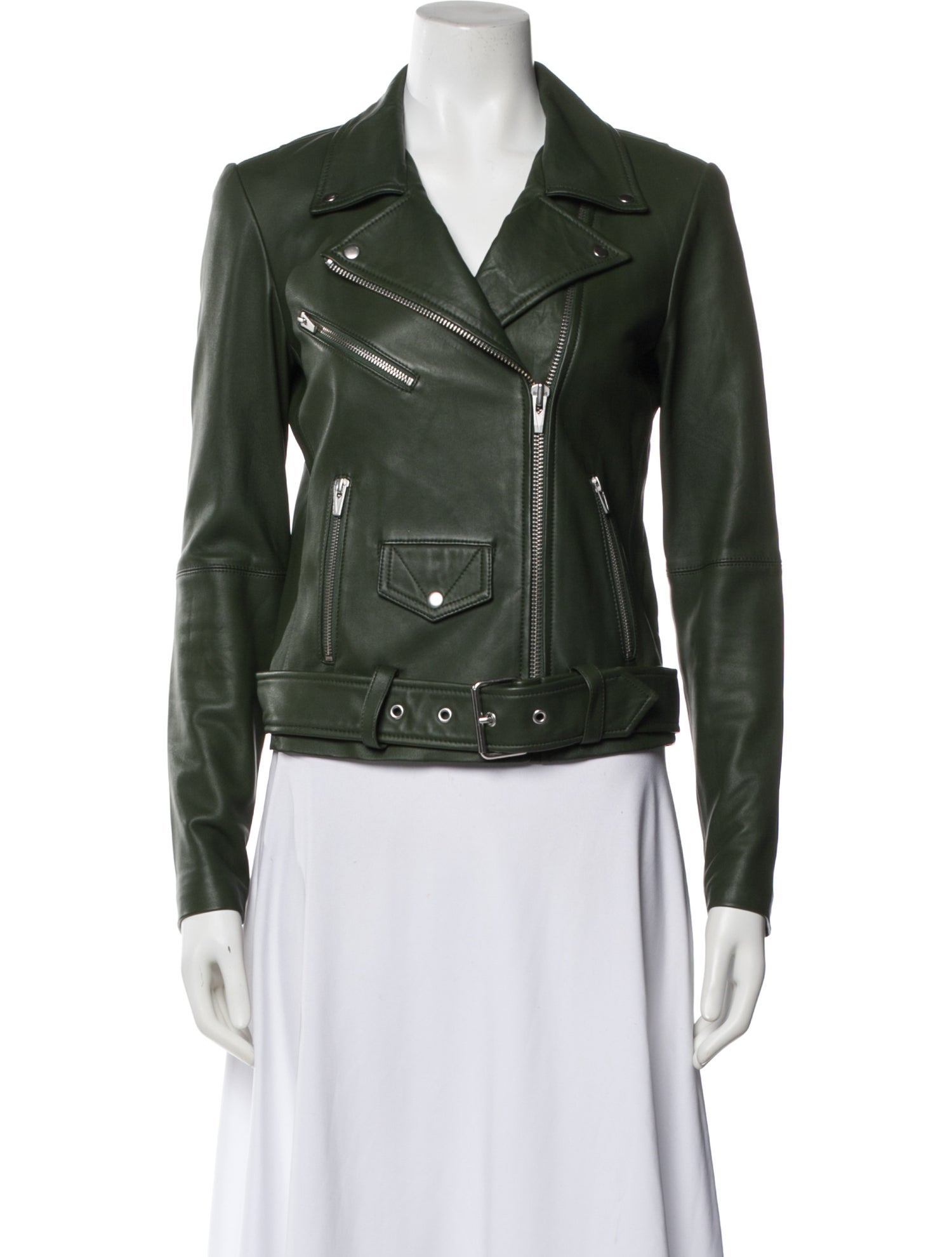 Veda Leather Biker Jacket