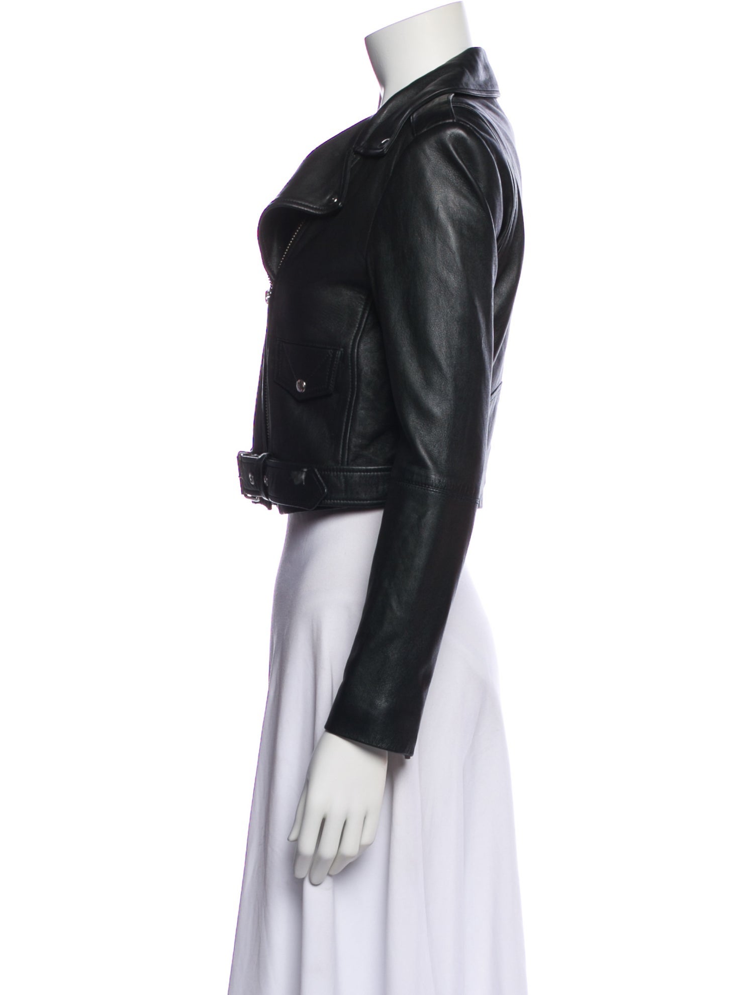 Veda Leather Biker Jacket
