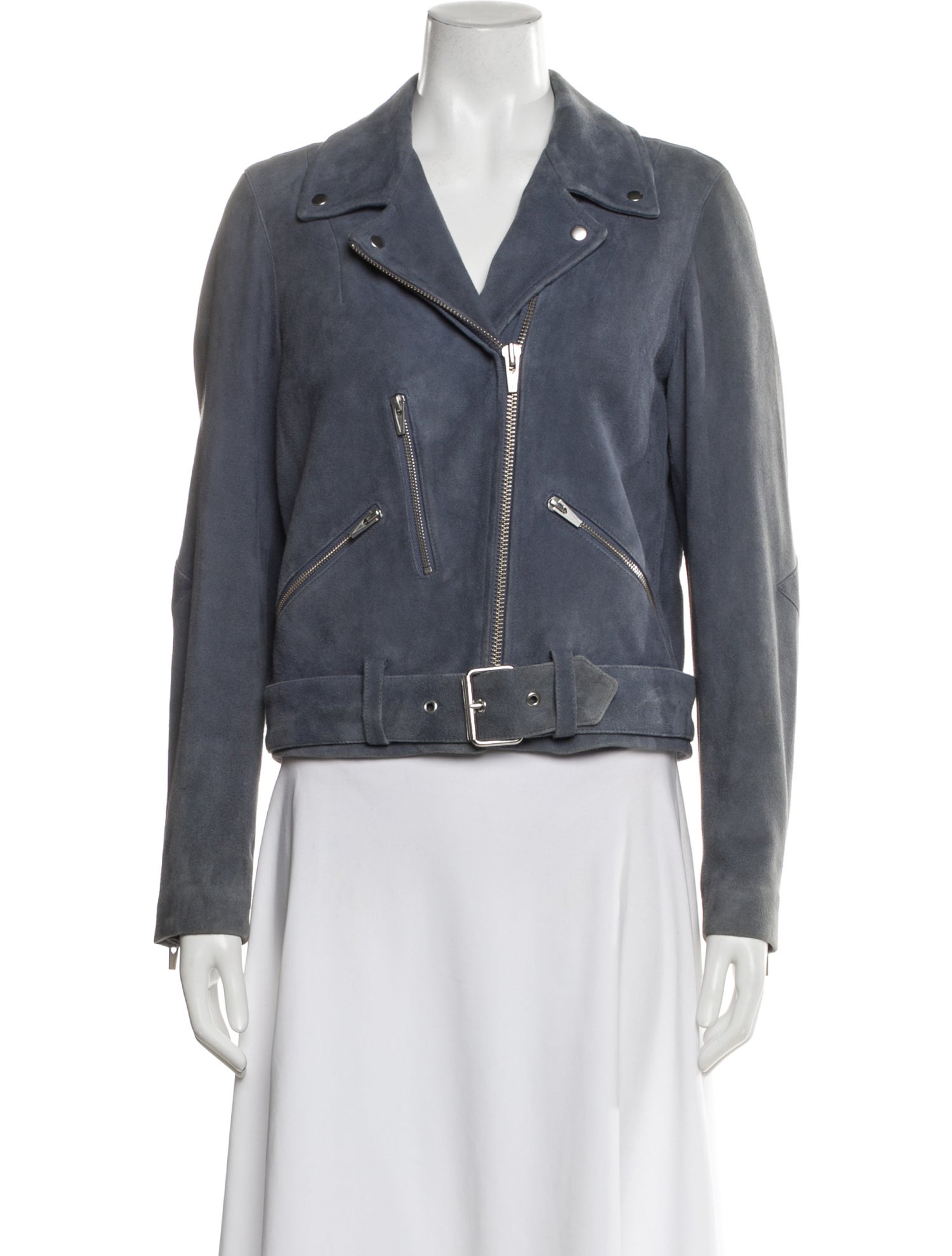 Veda Suede Biker Jacket