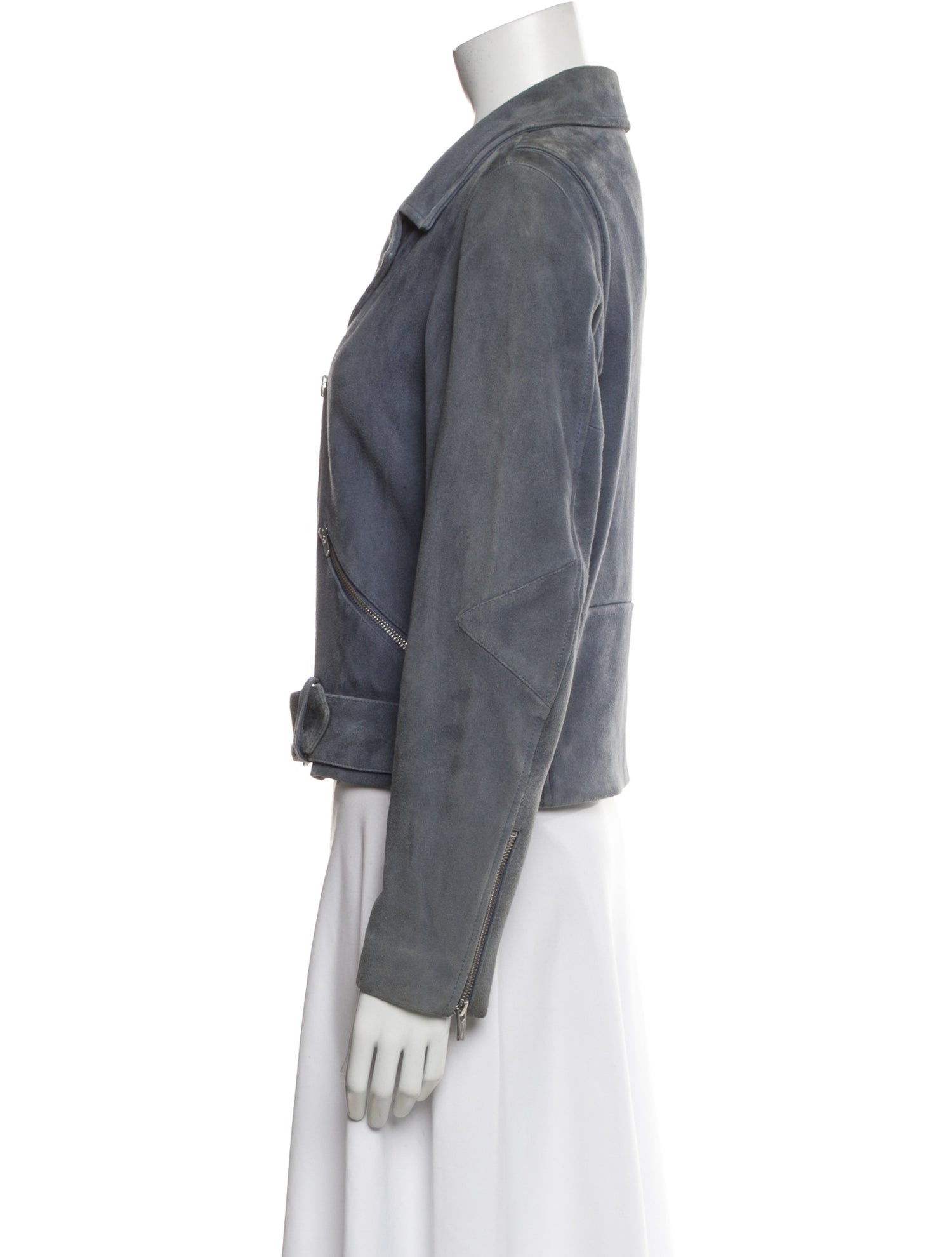 Veda Suede Biker Jacket
