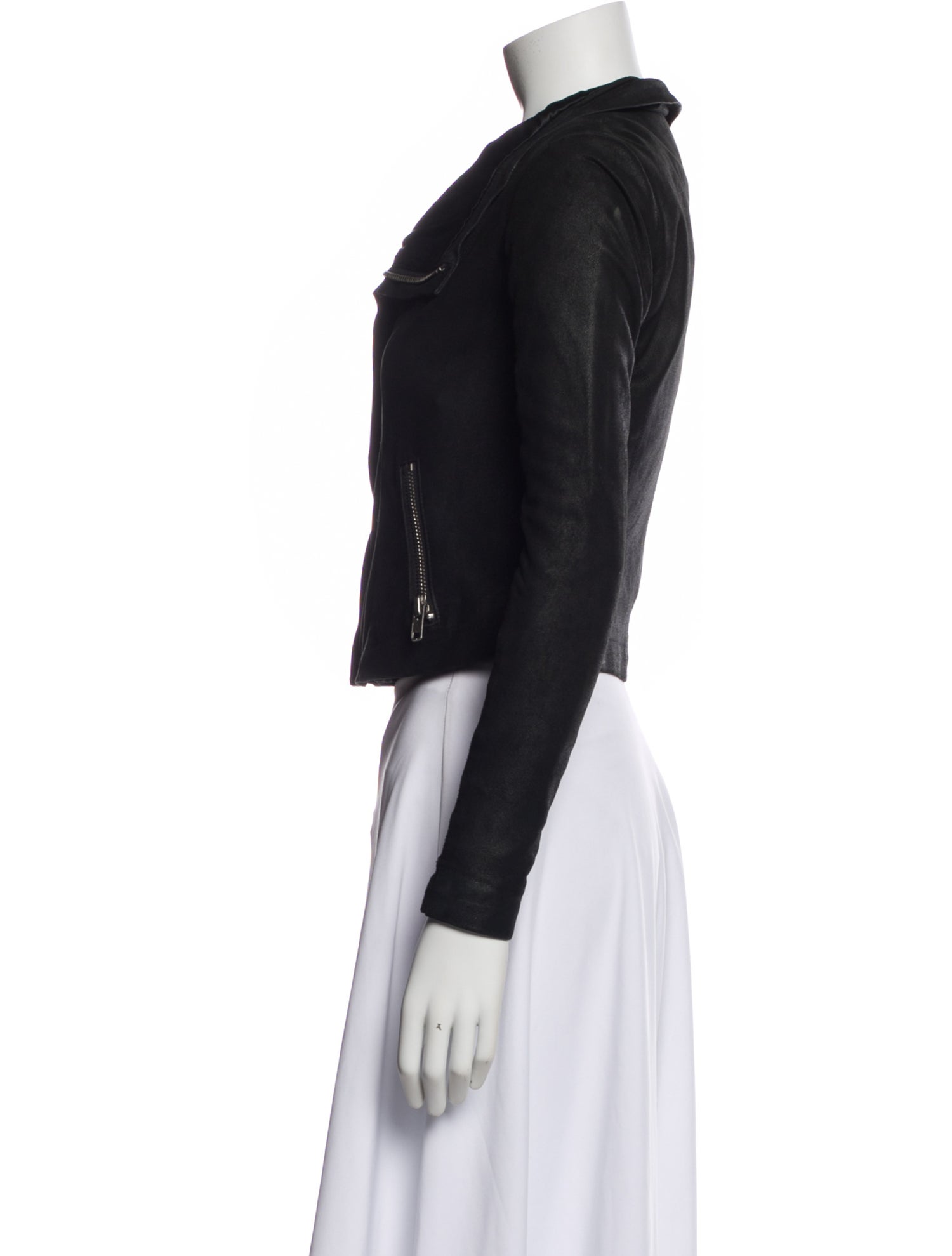 Veda Leather Biker Jacket