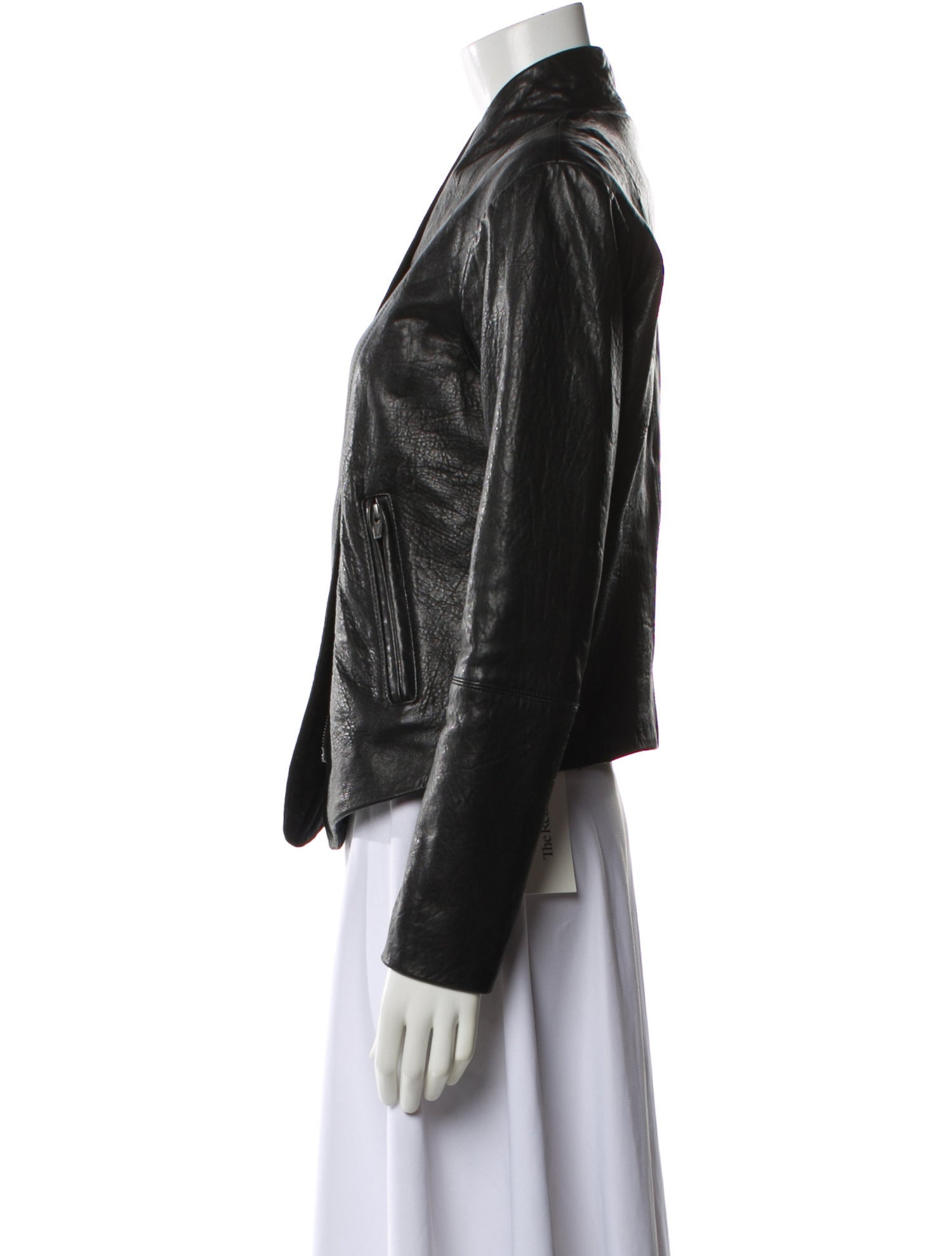 Veda Leather Biker Jacket