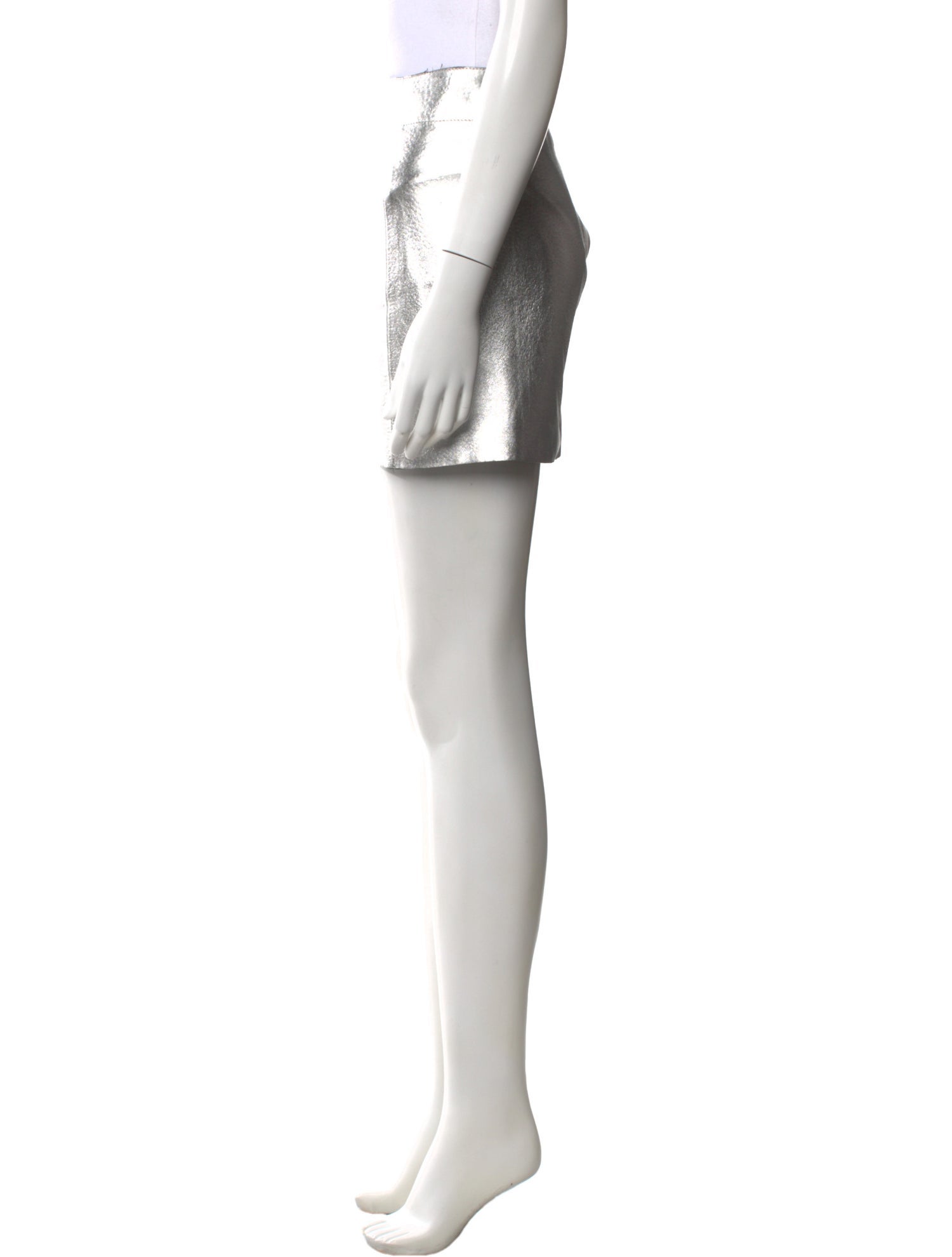 Veda Leather Mini Skirt