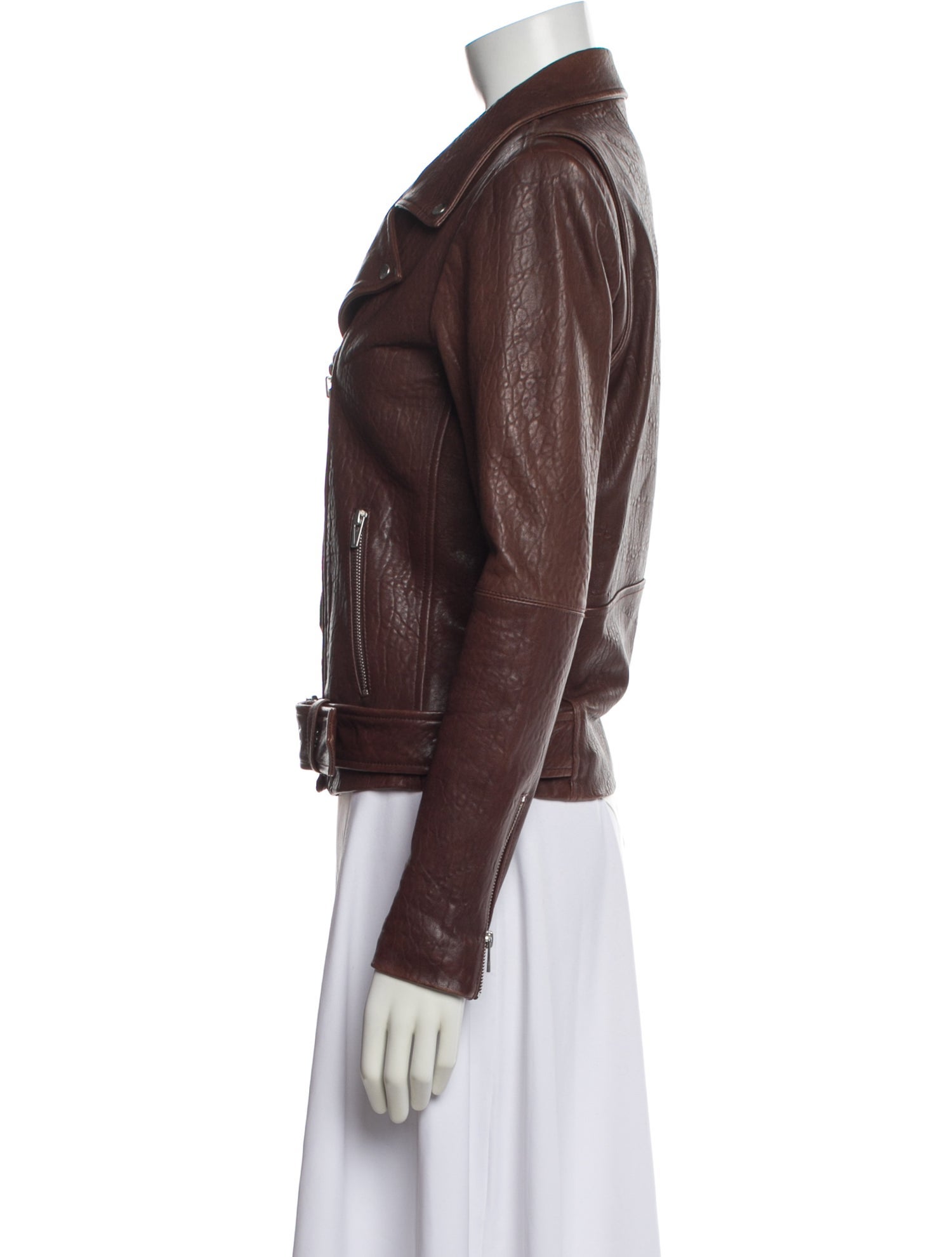 Veda Leather Biker Jacket