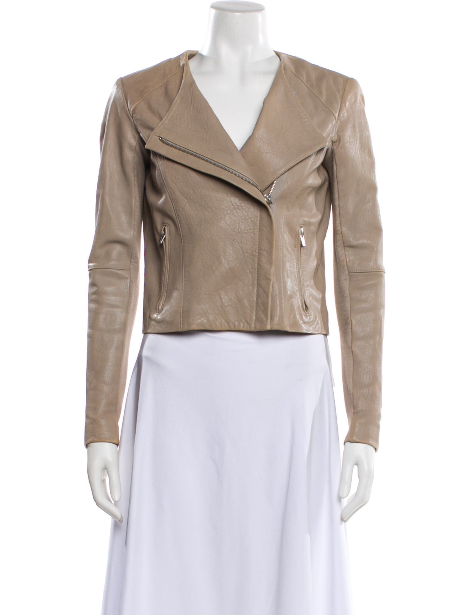 Veda Leather Biker Jacket