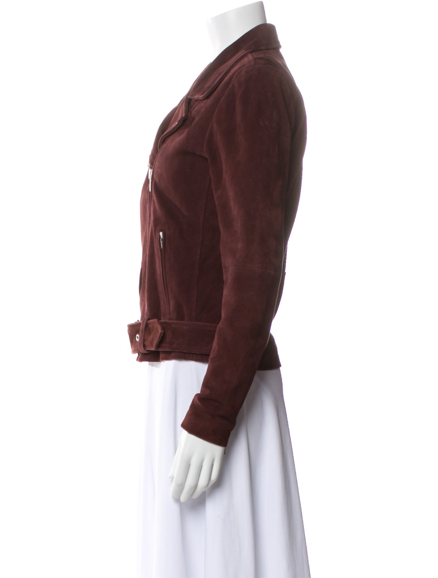 Veda Suede Biker Jacket