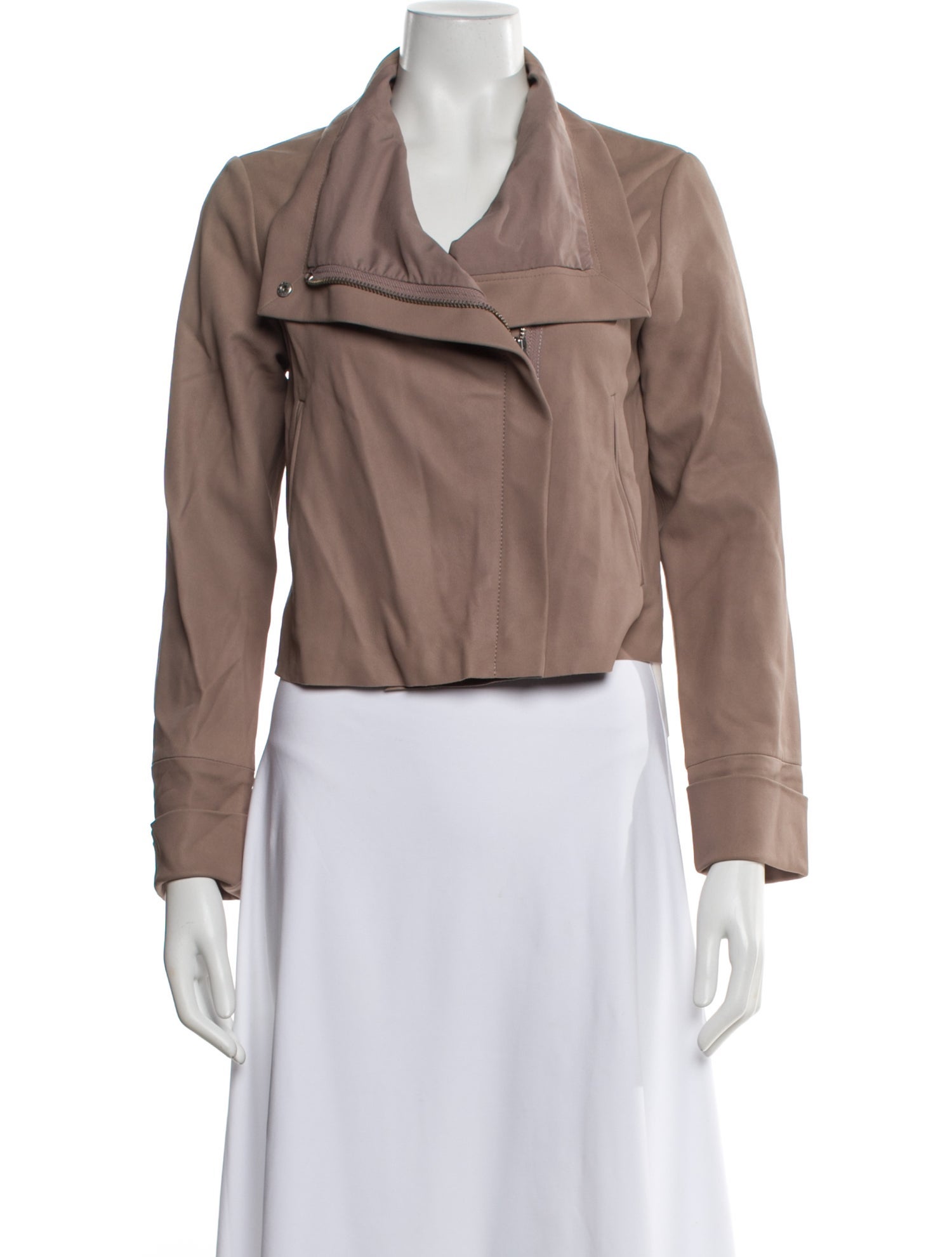 Veda Goat Leather Biker Jacket