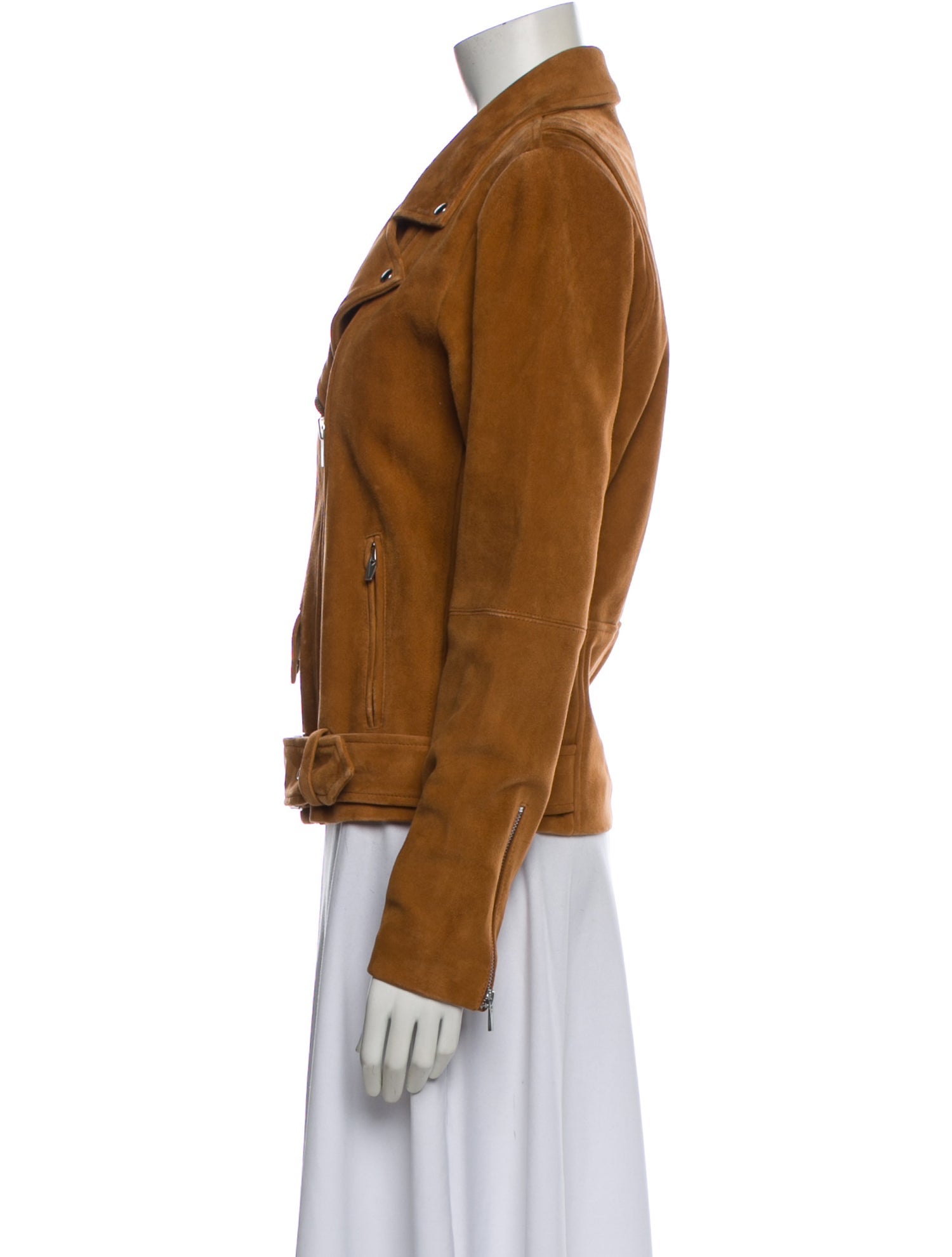 Veda Suede Biker Jacket
