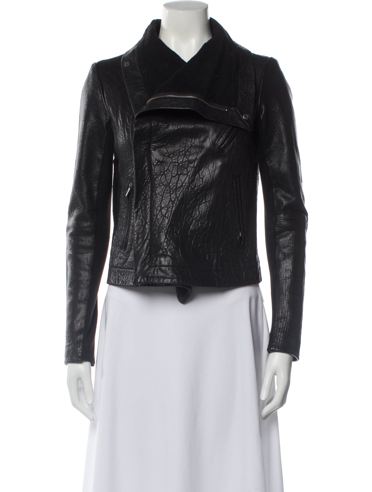 Veda Leather Biker Jacket