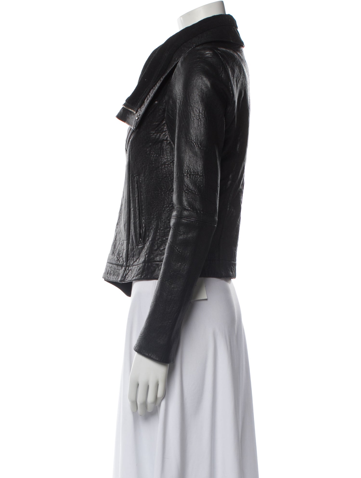 Veda Leather Biker Jacket
