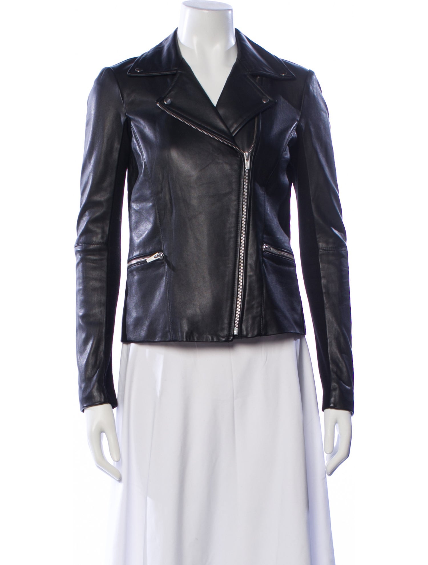 Veda Leather Biker Jacket