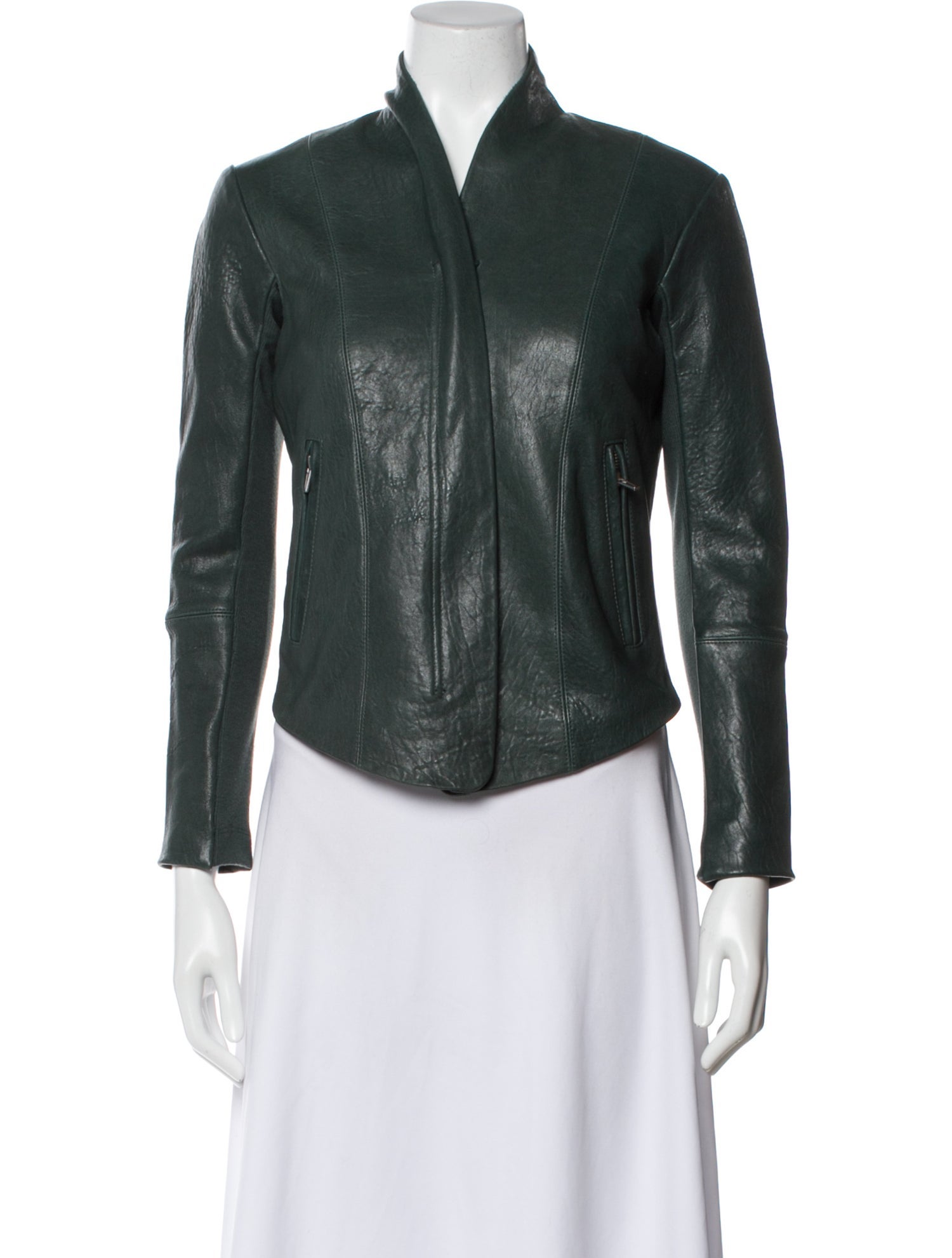 Veda Leather Biker Jacket
