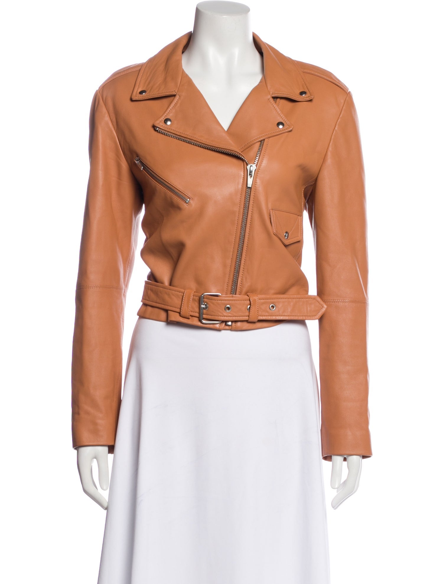 Veda Leather Biker Jacket