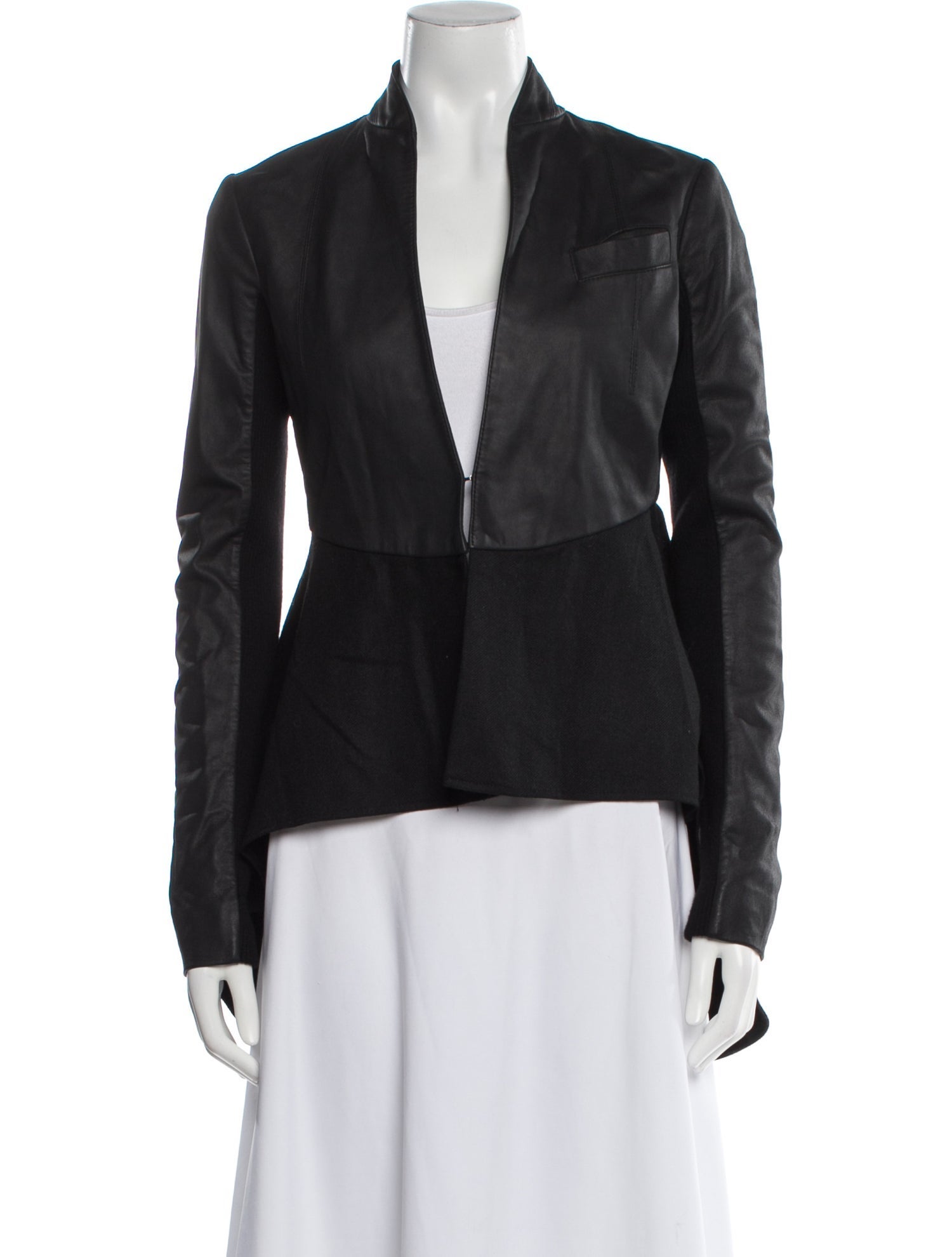 Veda Leather Blazer