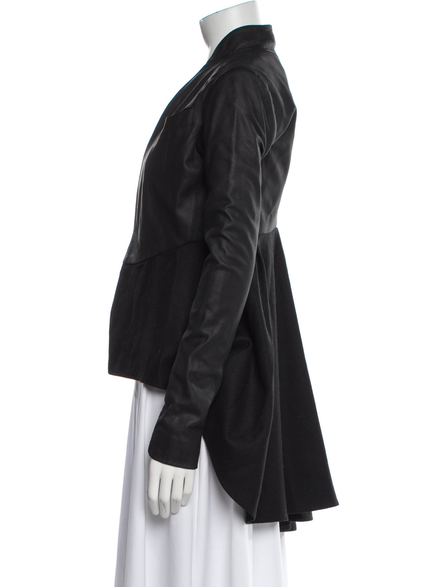 Veda Leather Blazer