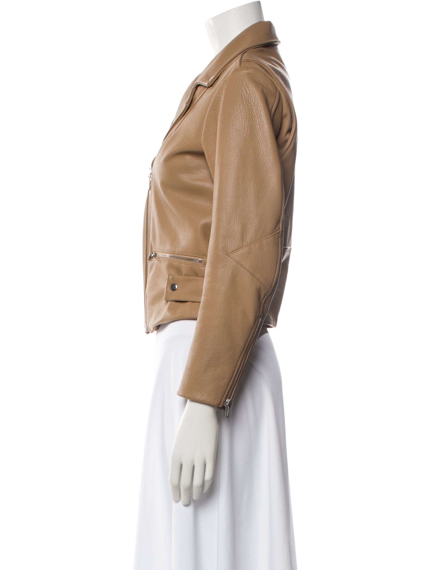 Veda Leather Biker Jacket