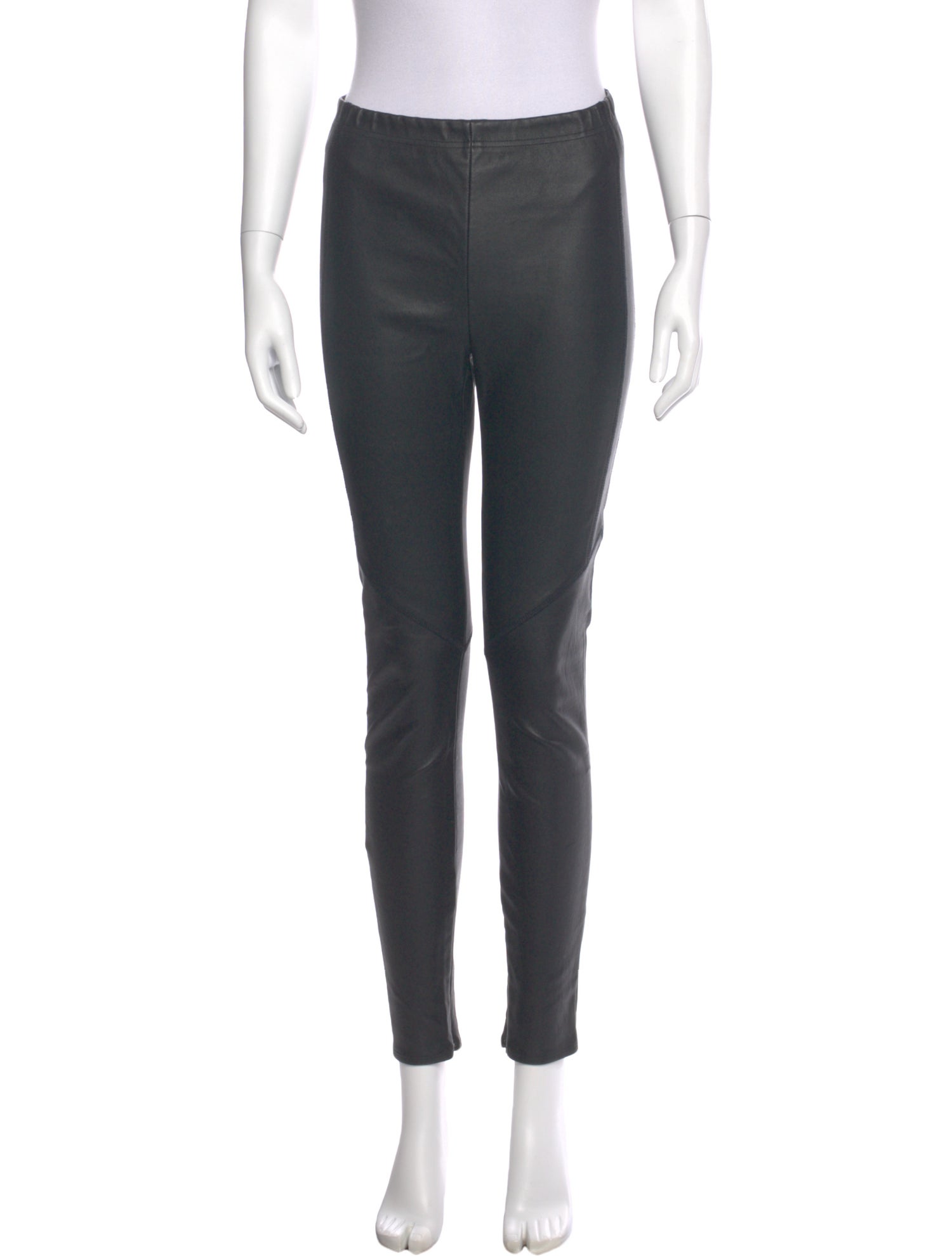 Veda Lamb Leather Skinny Leg Pants