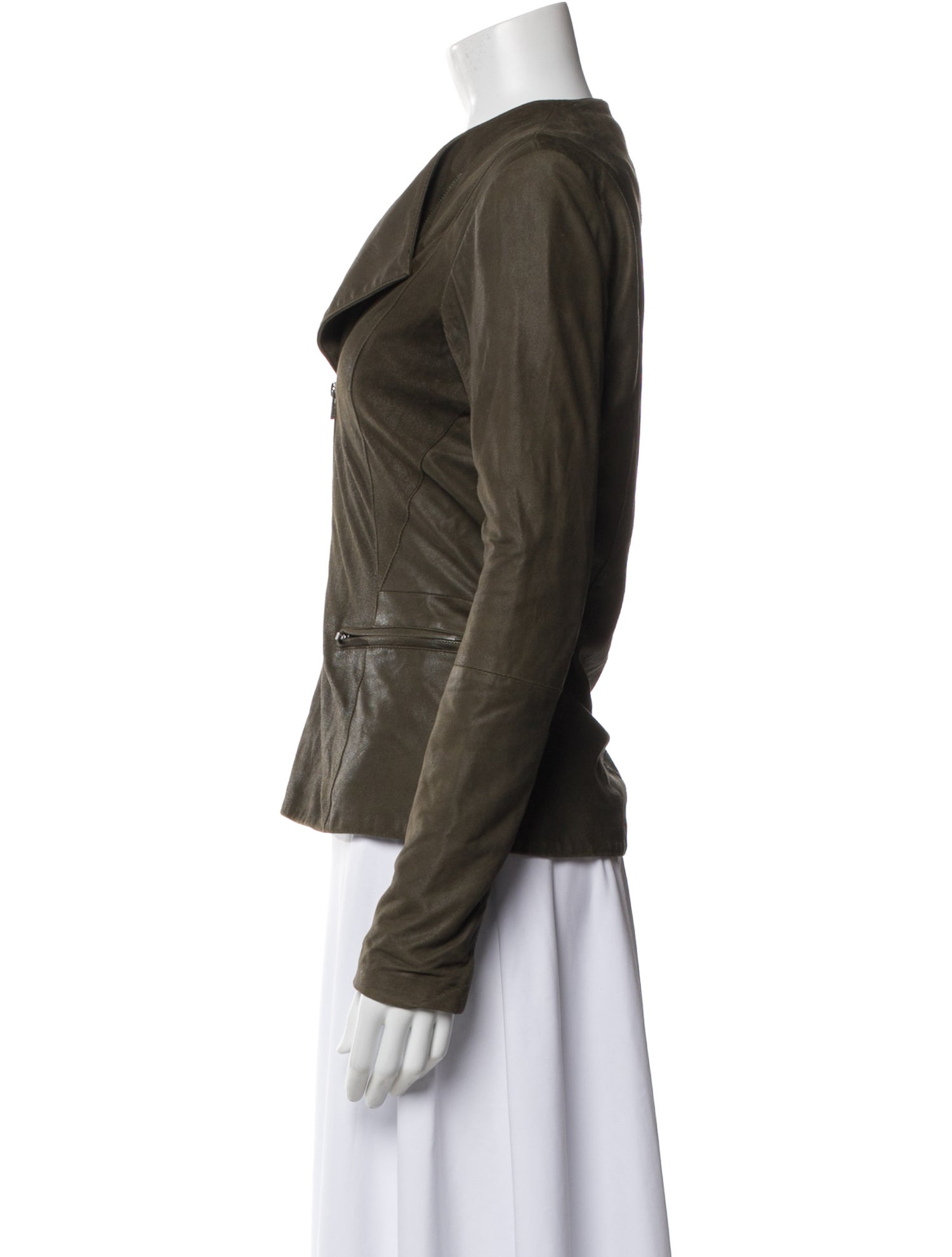Veda Leather Biker Jacket