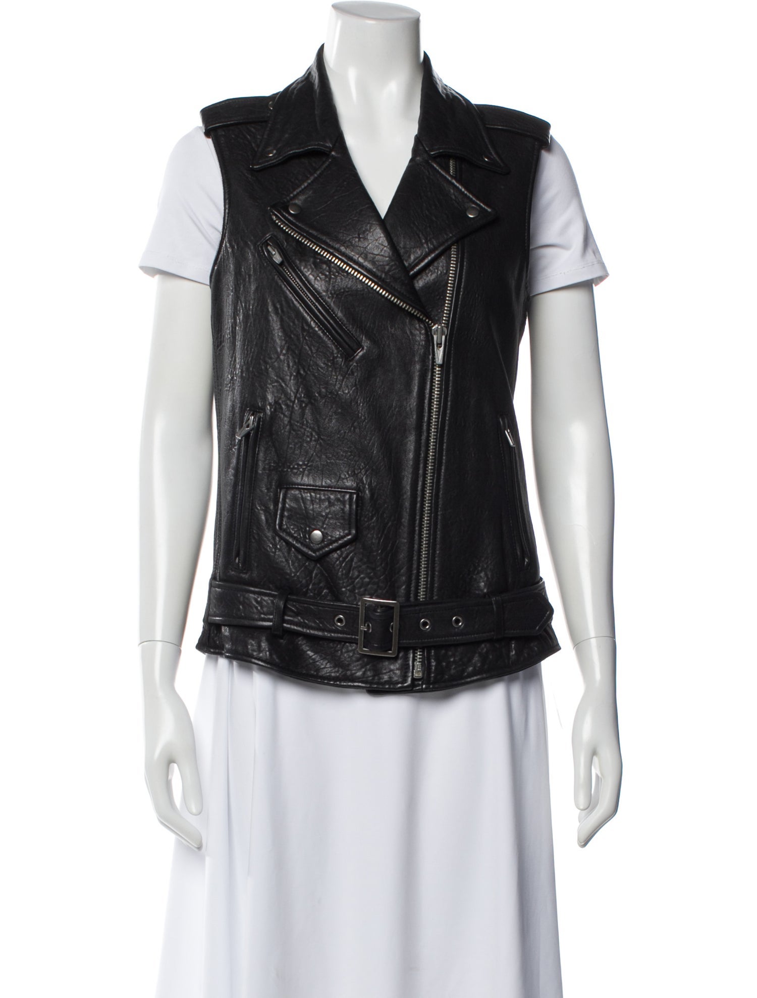 Veda Leather Biker Jacket