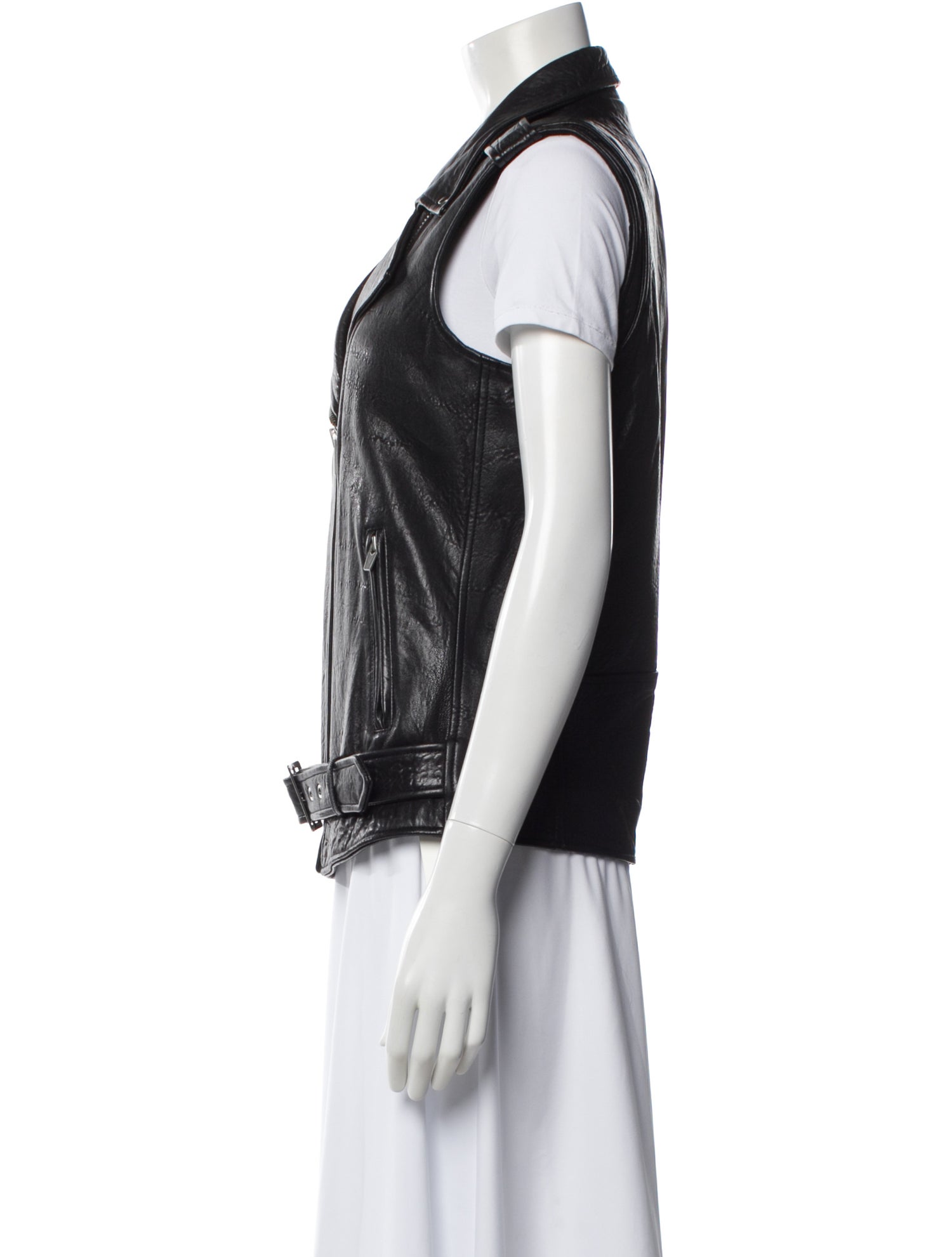 Veda Leather Biker Jacket