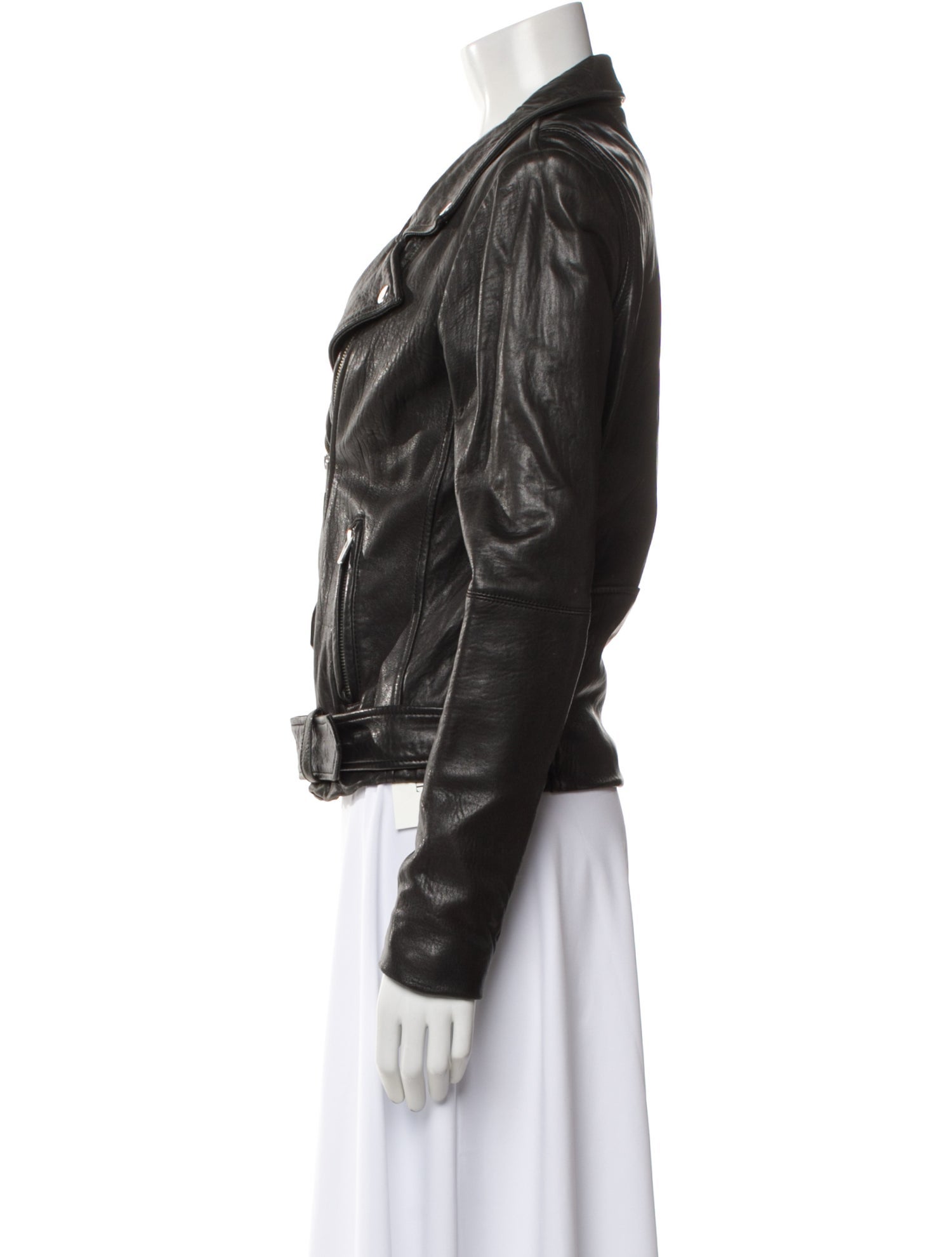 Veda Leather Biker Jacket