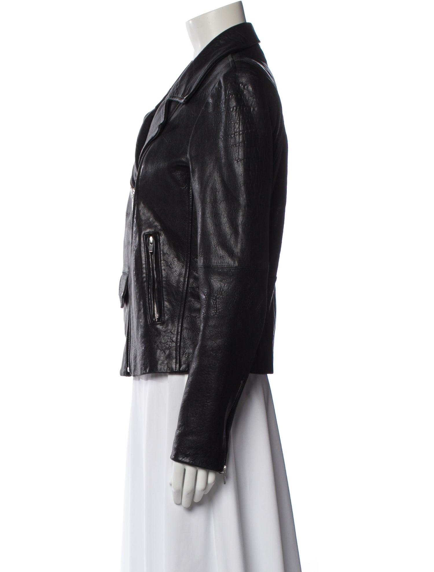 Veda Leather Biker Jacket