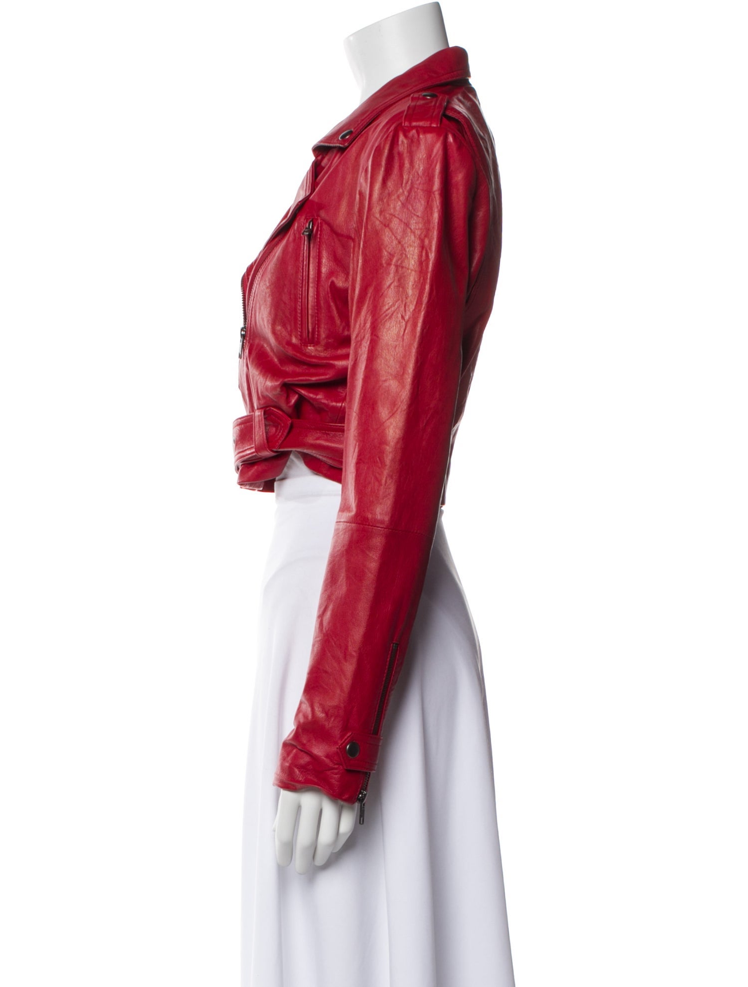 Veda Leather Biker Jacket