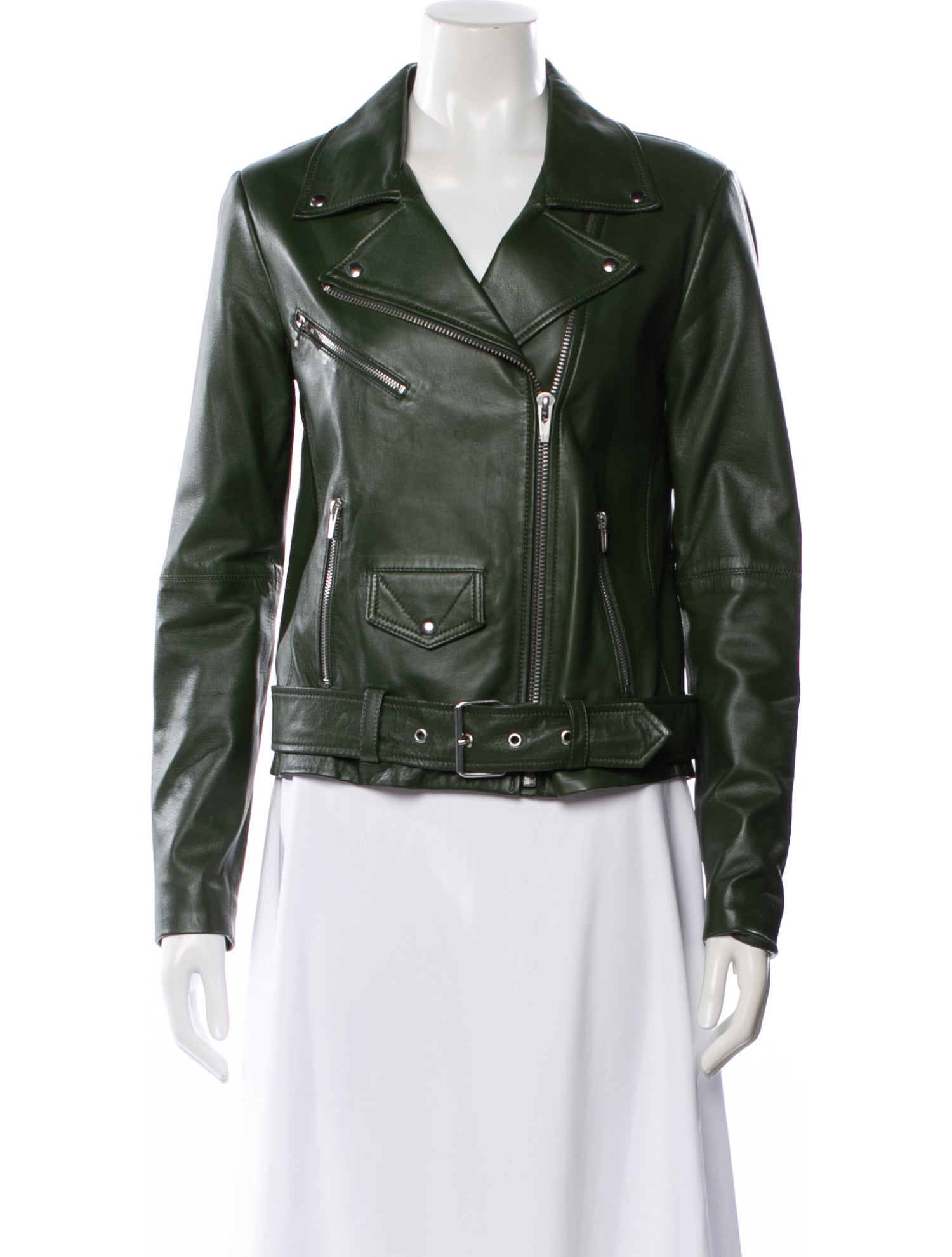 Veda Leather Biker Jacket