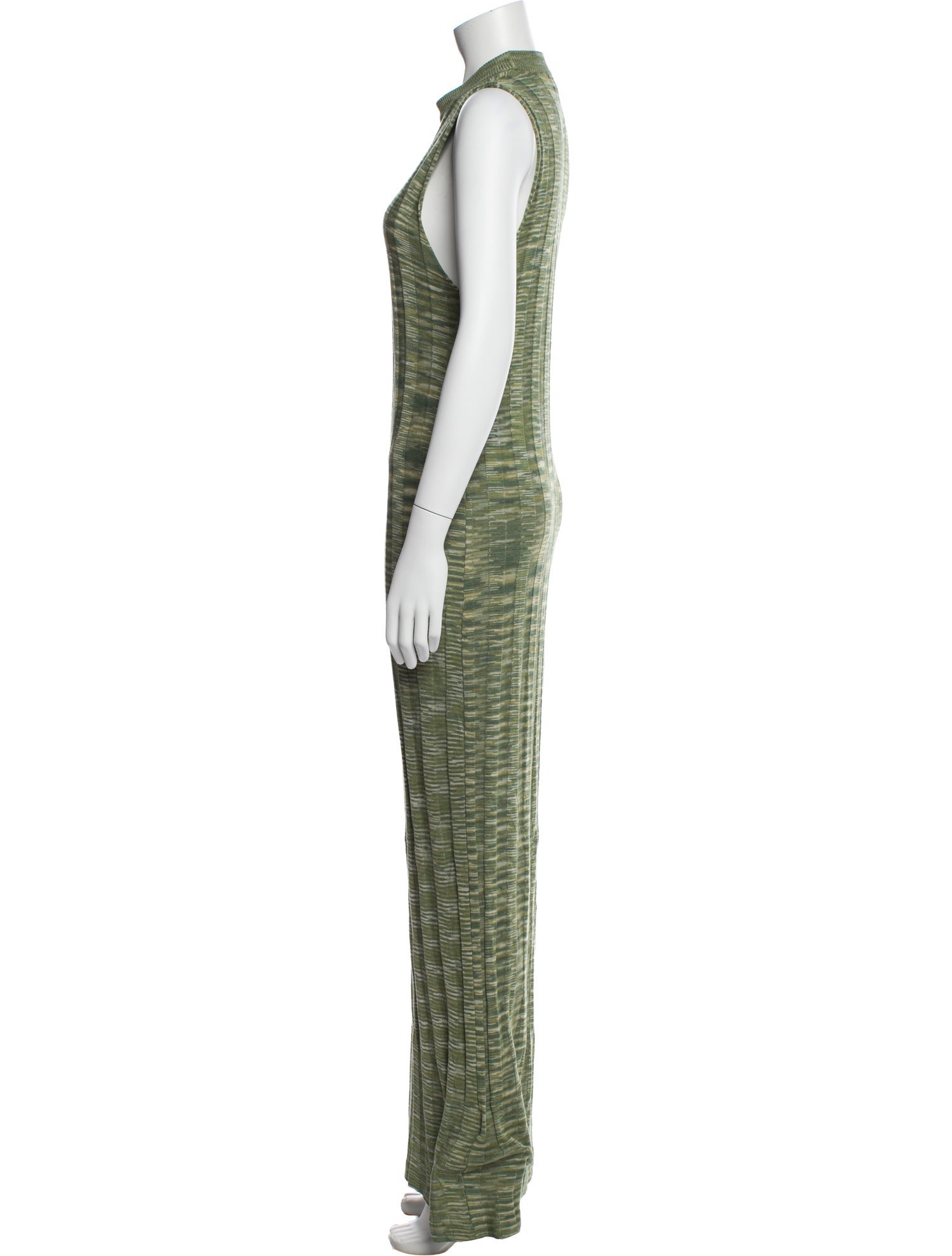 Veda Mock Neck Long Dress