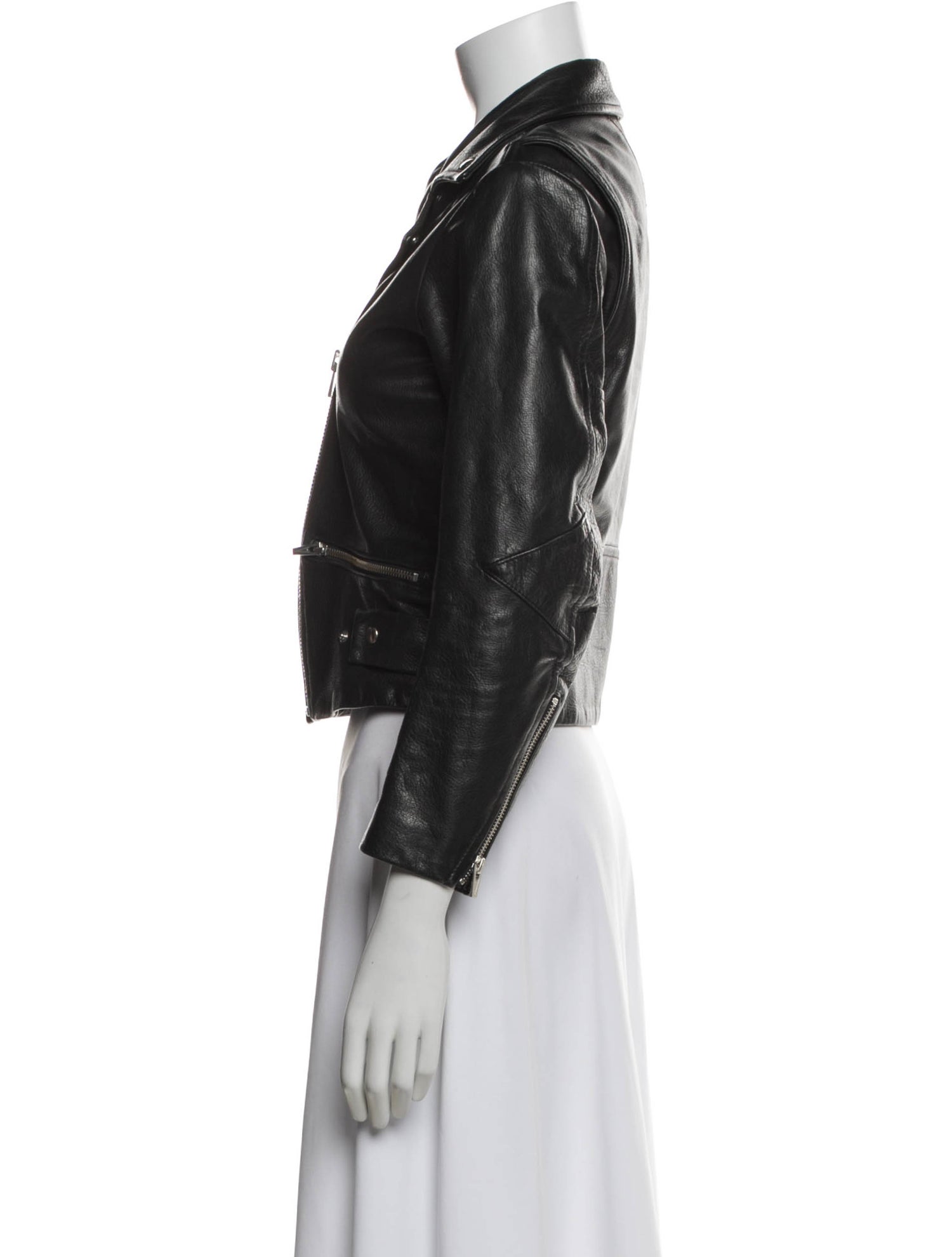 Veda Leather Biker Jacket