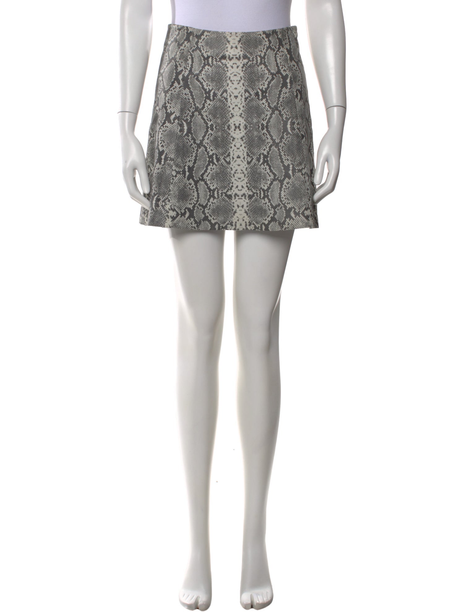 Veda Leather Mini Skirt