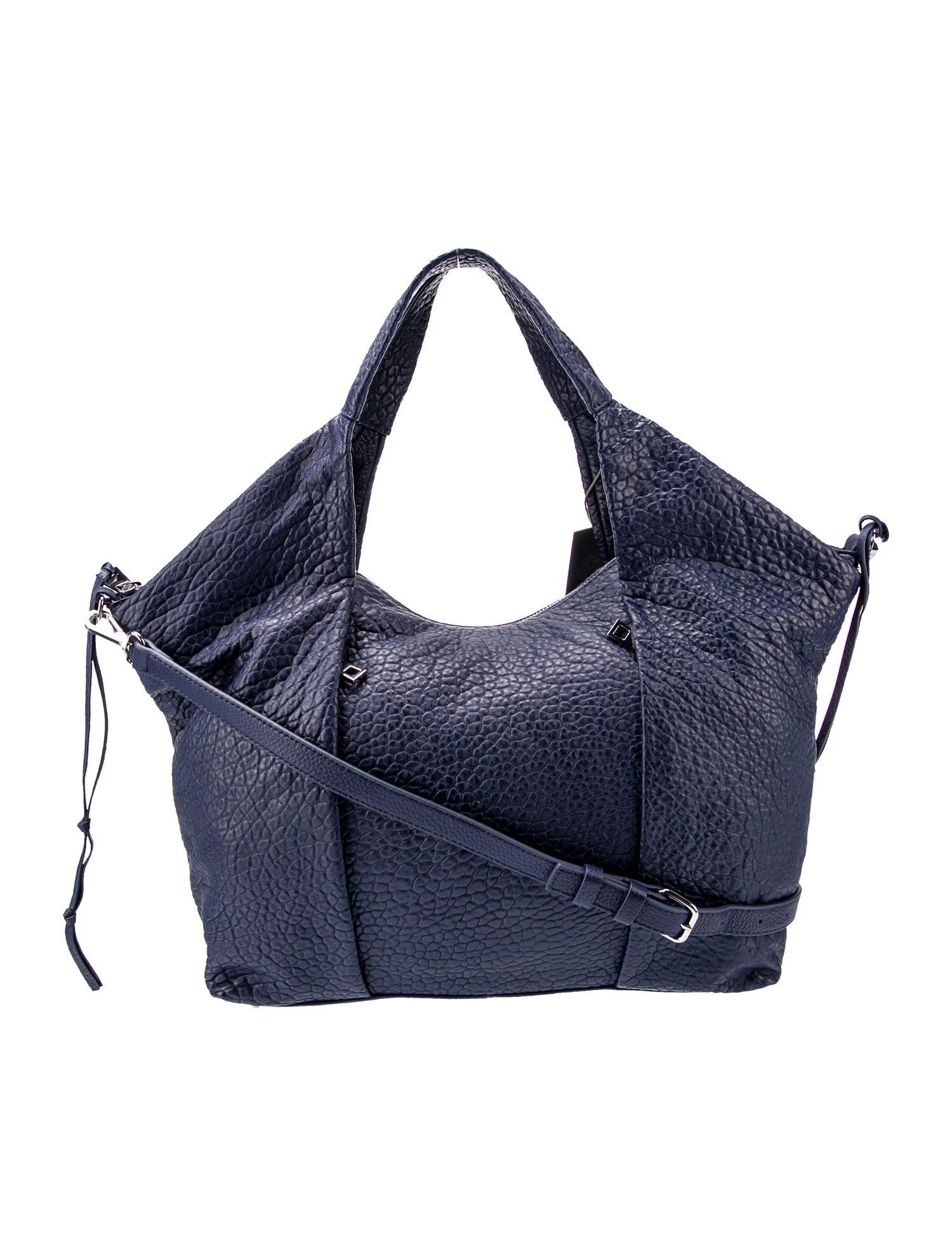 Vince Camuto Leather Shoulder Bag - Blue Hobos, Handbags - WV422718 ...