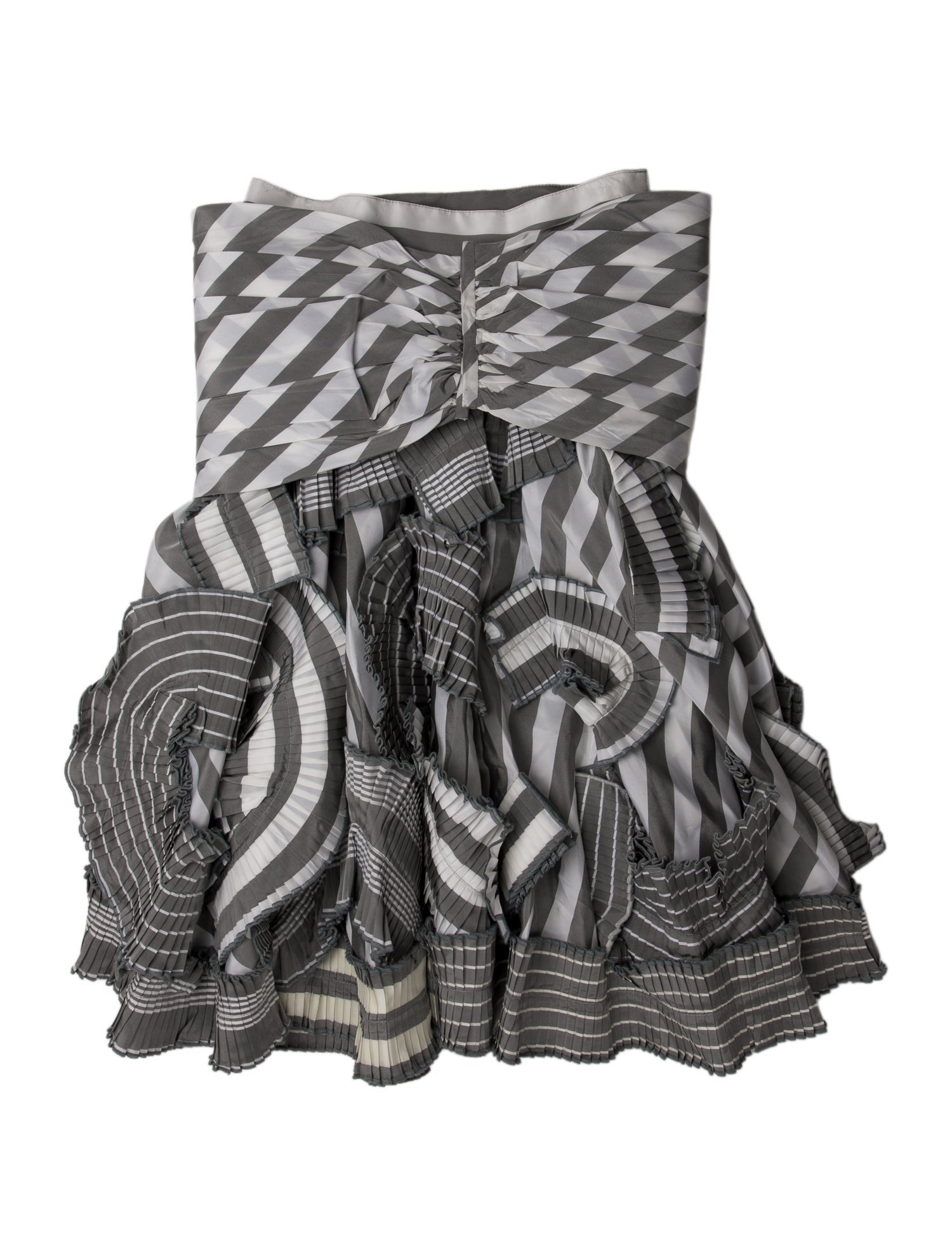 Victorio & Lucchino Vintage Striped Skirt Set