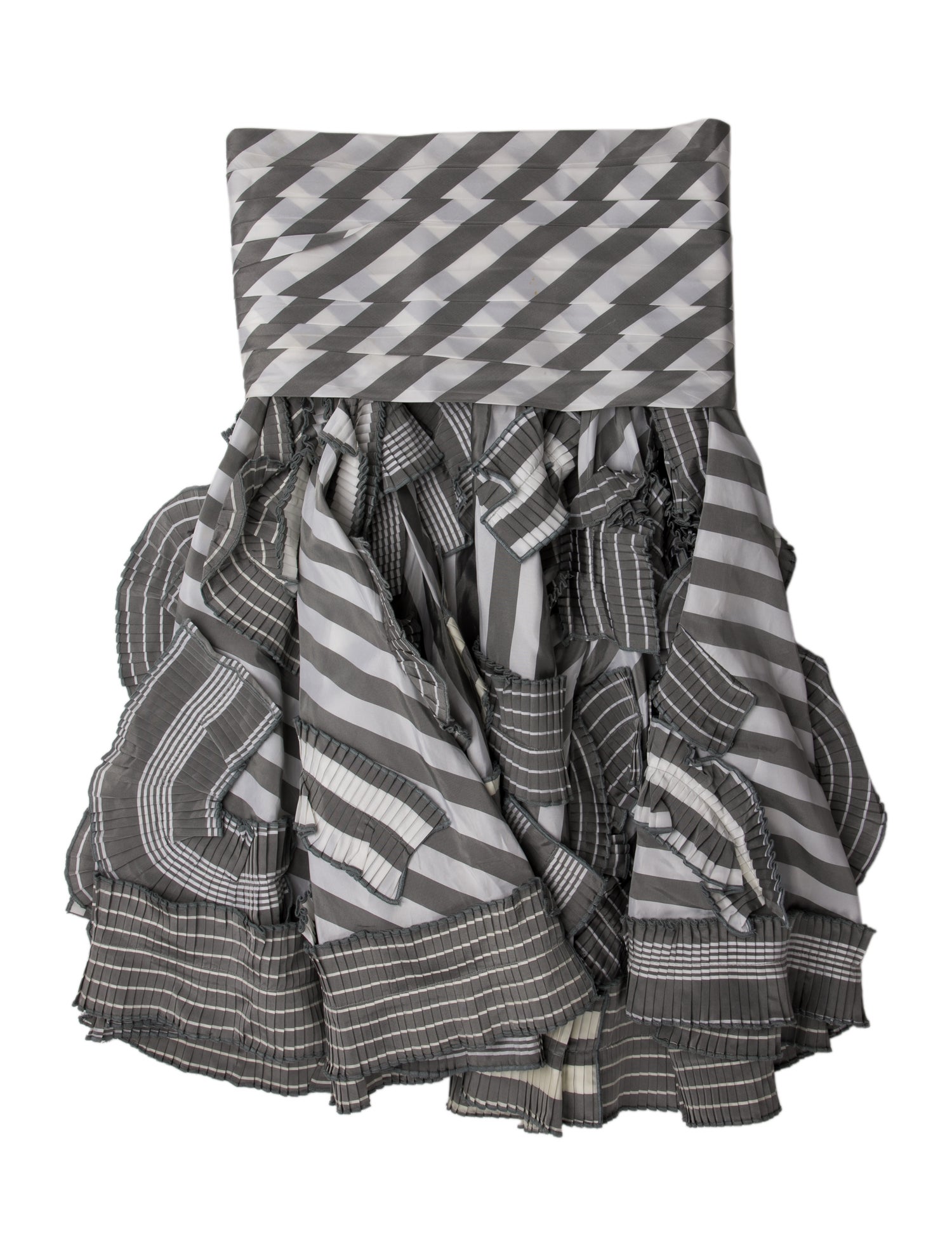 Victorio & Lucchino Vintage Striped Skirt Set