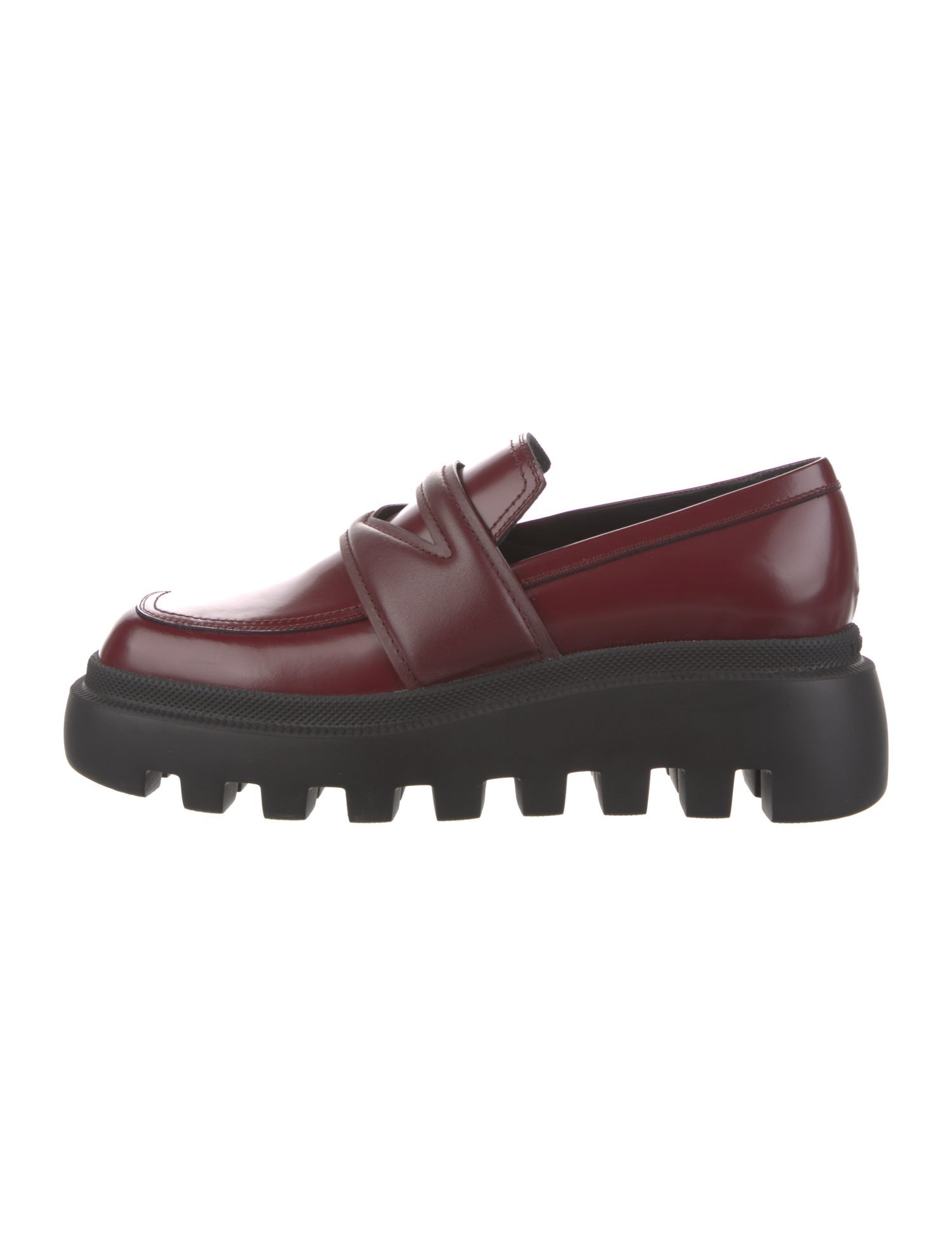 Vic Matie Leather Loafers