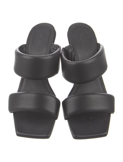 Vic Matie Leather Slides