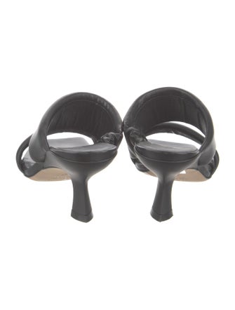 Vic Matie Leather Slides