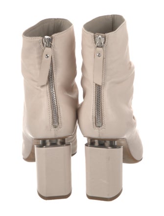 Vic Matie Leather Lace-Up Boots