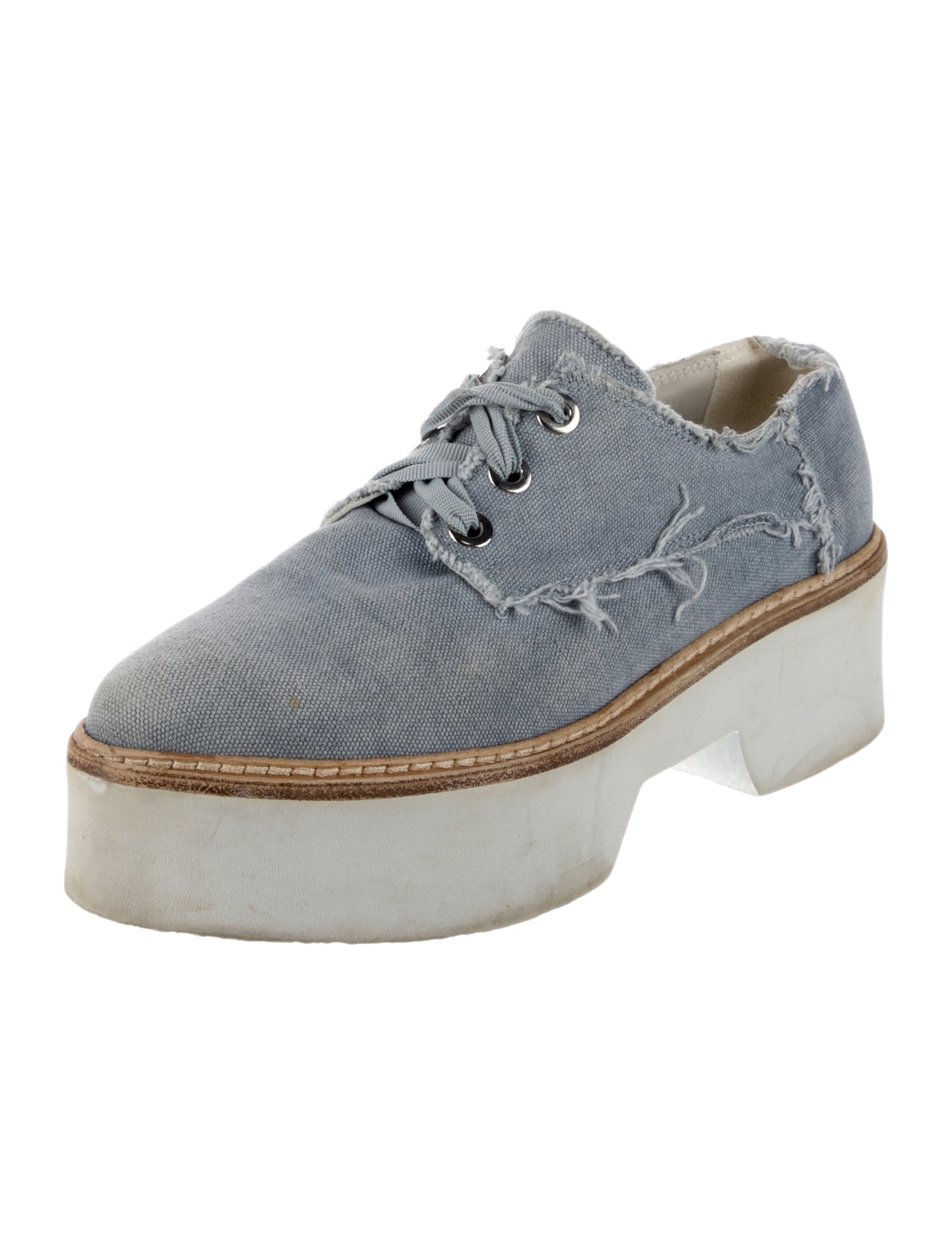 Vic Matie Rubber Colorblock Pattern Oxfords