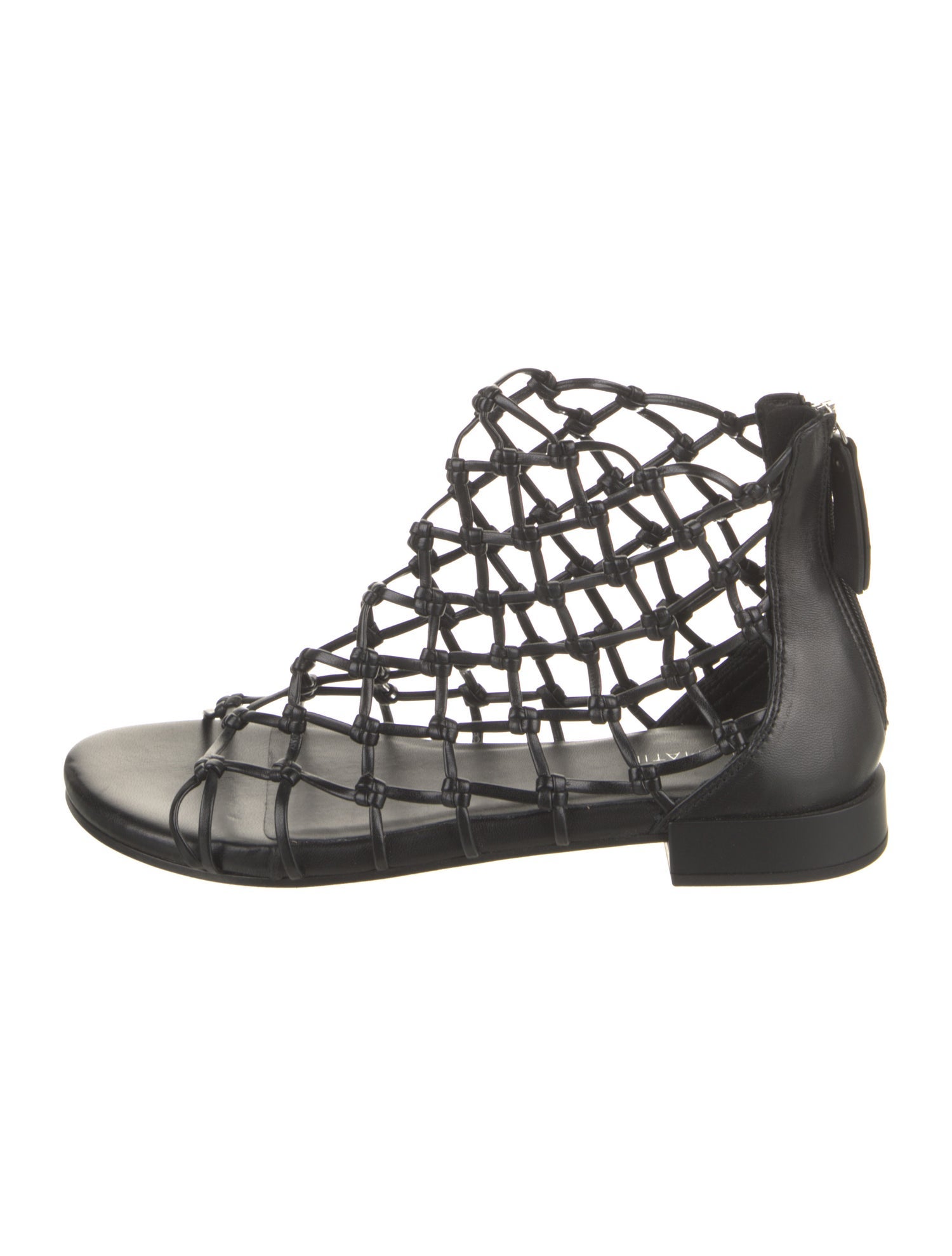 Vic Matie Leather Gladiator Sandals