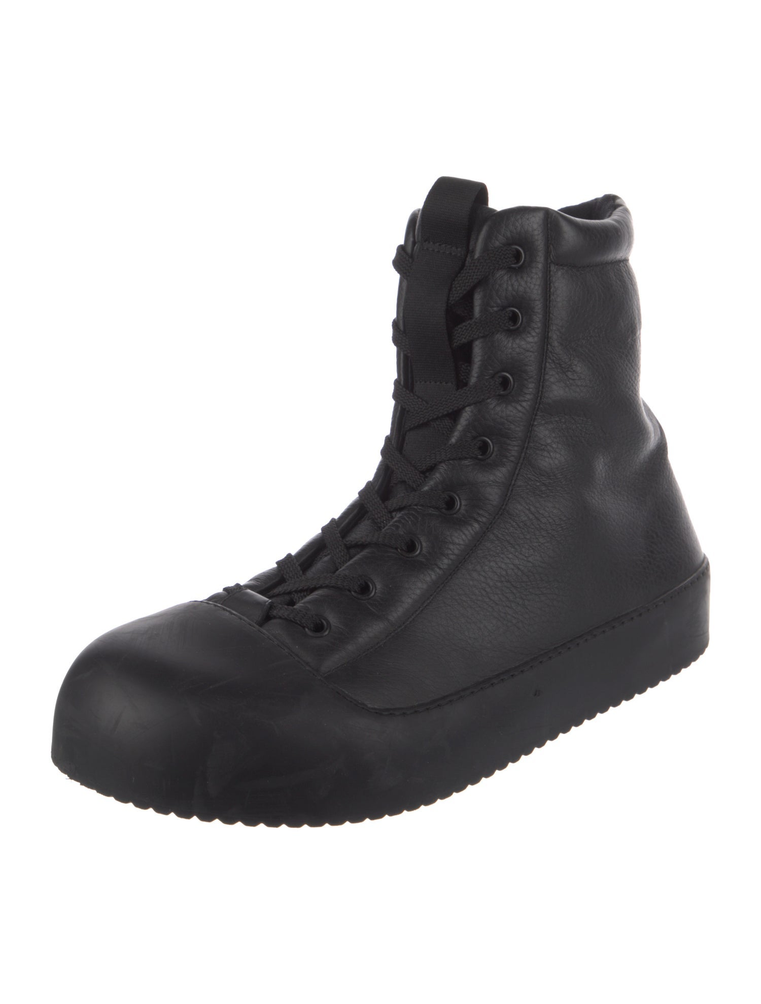 Vic Matie Leather Lace-Up Boots