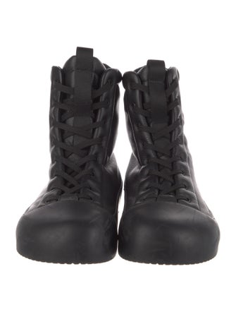 Vic Matie Leather Lace-Up Boots