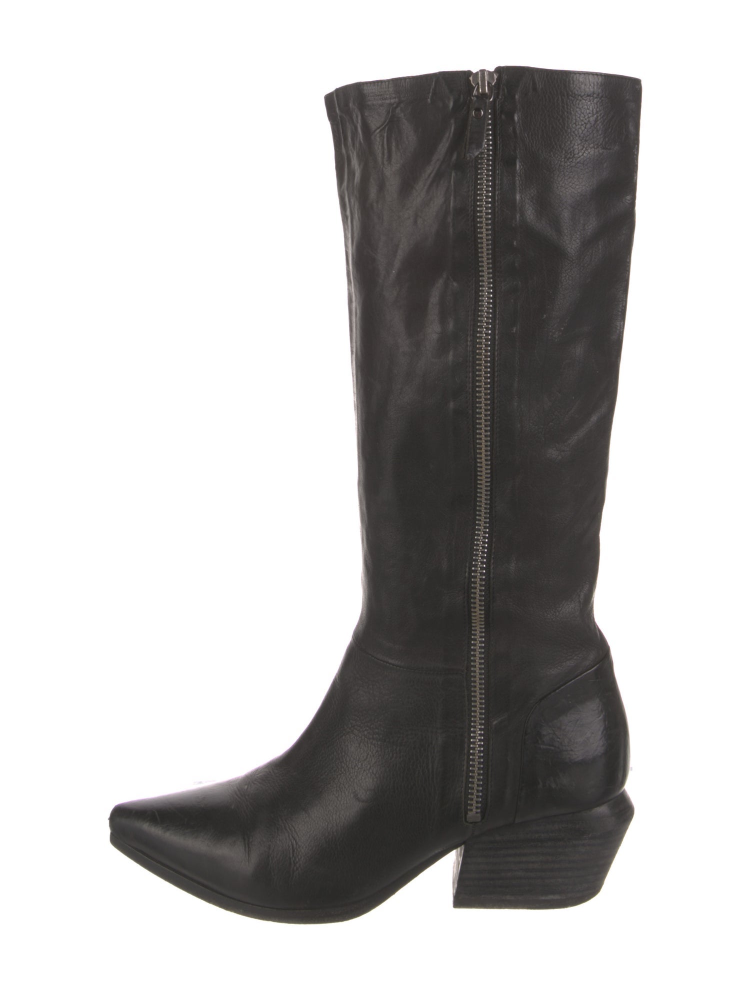Vic Matie Leather Riding Boots