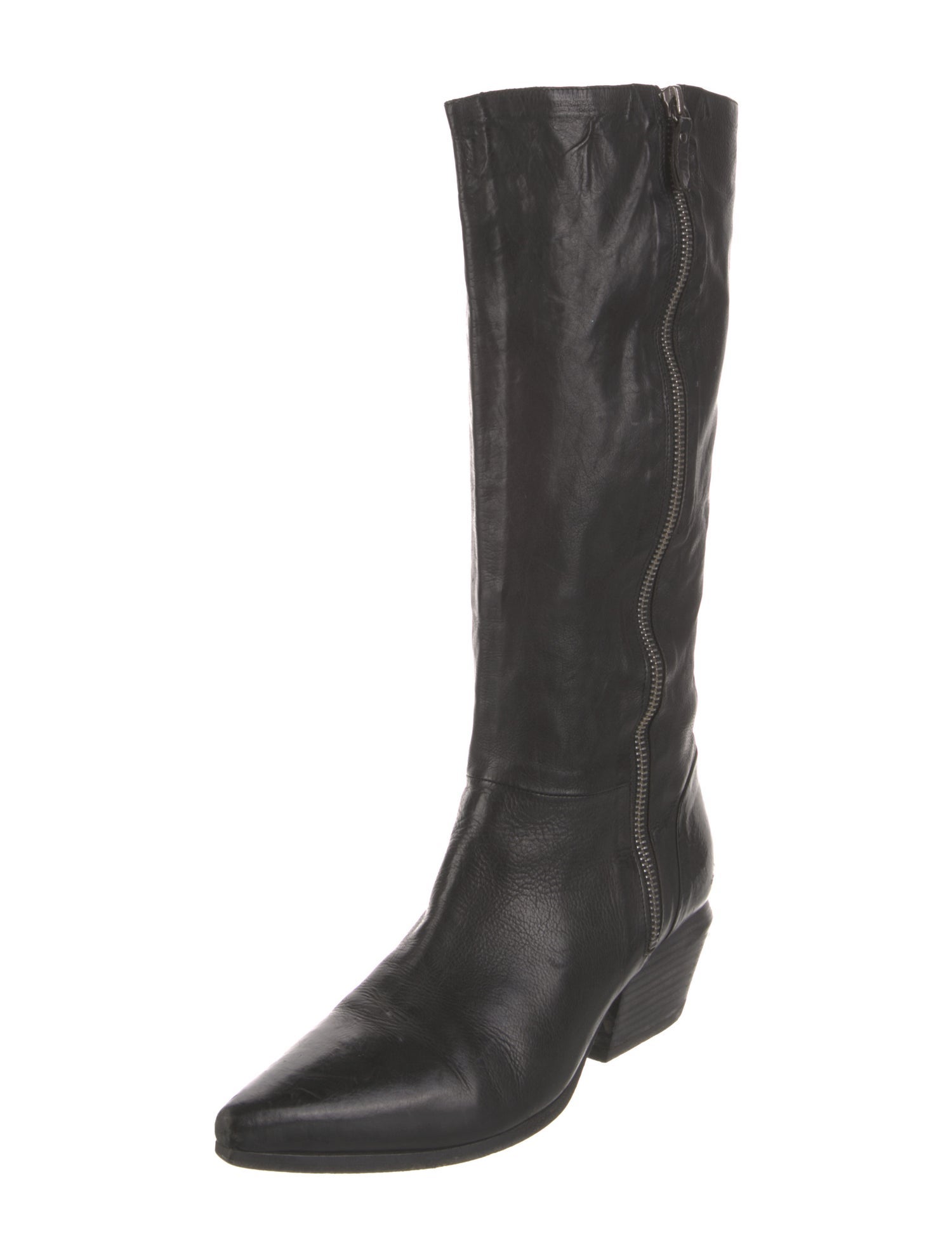 Vic Matie Leather Riding Boots