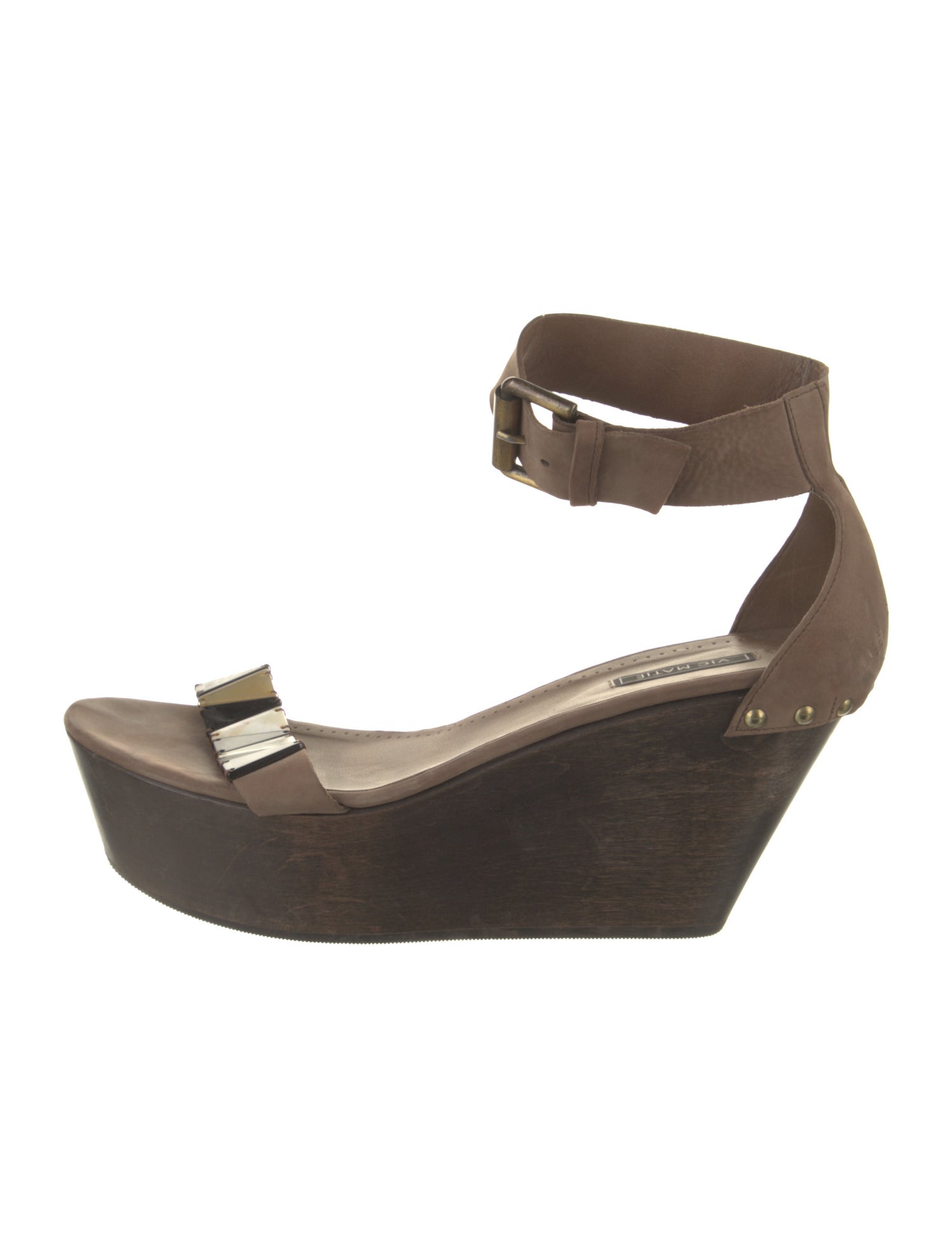 Vic Matie Leather Sandals