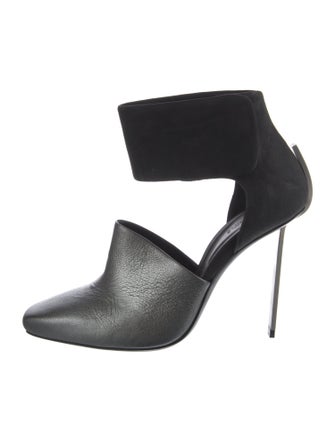 Vic Matie Leather D'Orsay Pumps