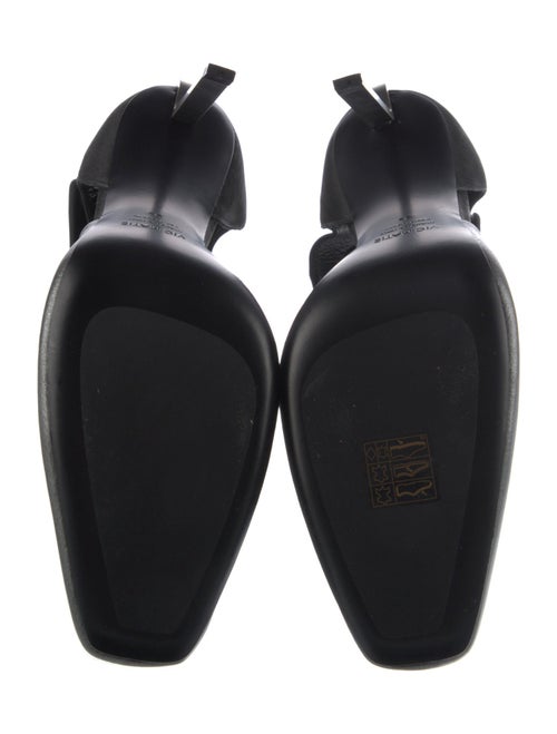 Vic Matie Leather D'Orsay Pumps