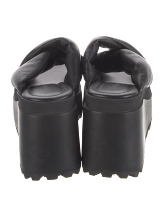 Vic Matie Leather Slides