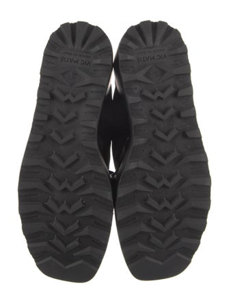 Vic Matie Leather Slides