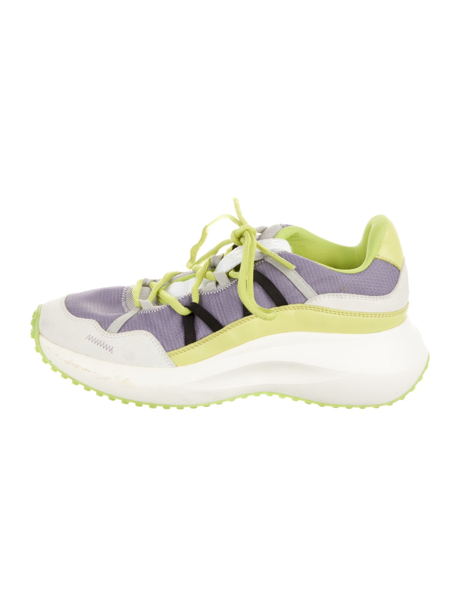 Vic Matie Leather Athletic Sneakers